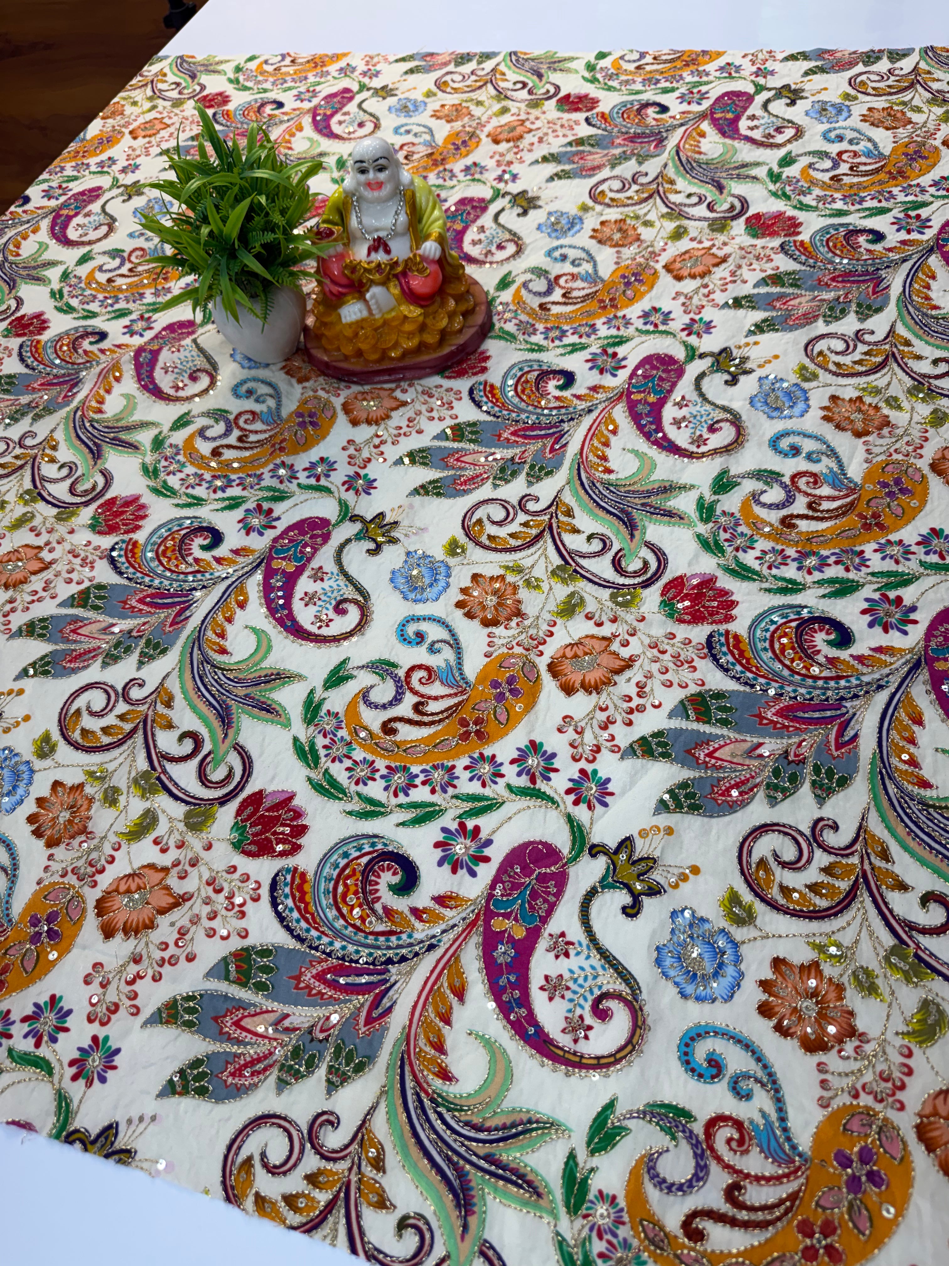 Premium Kalamkari Crepe Silk Blouse from Padmavathi Silks and Sarees  ,,,