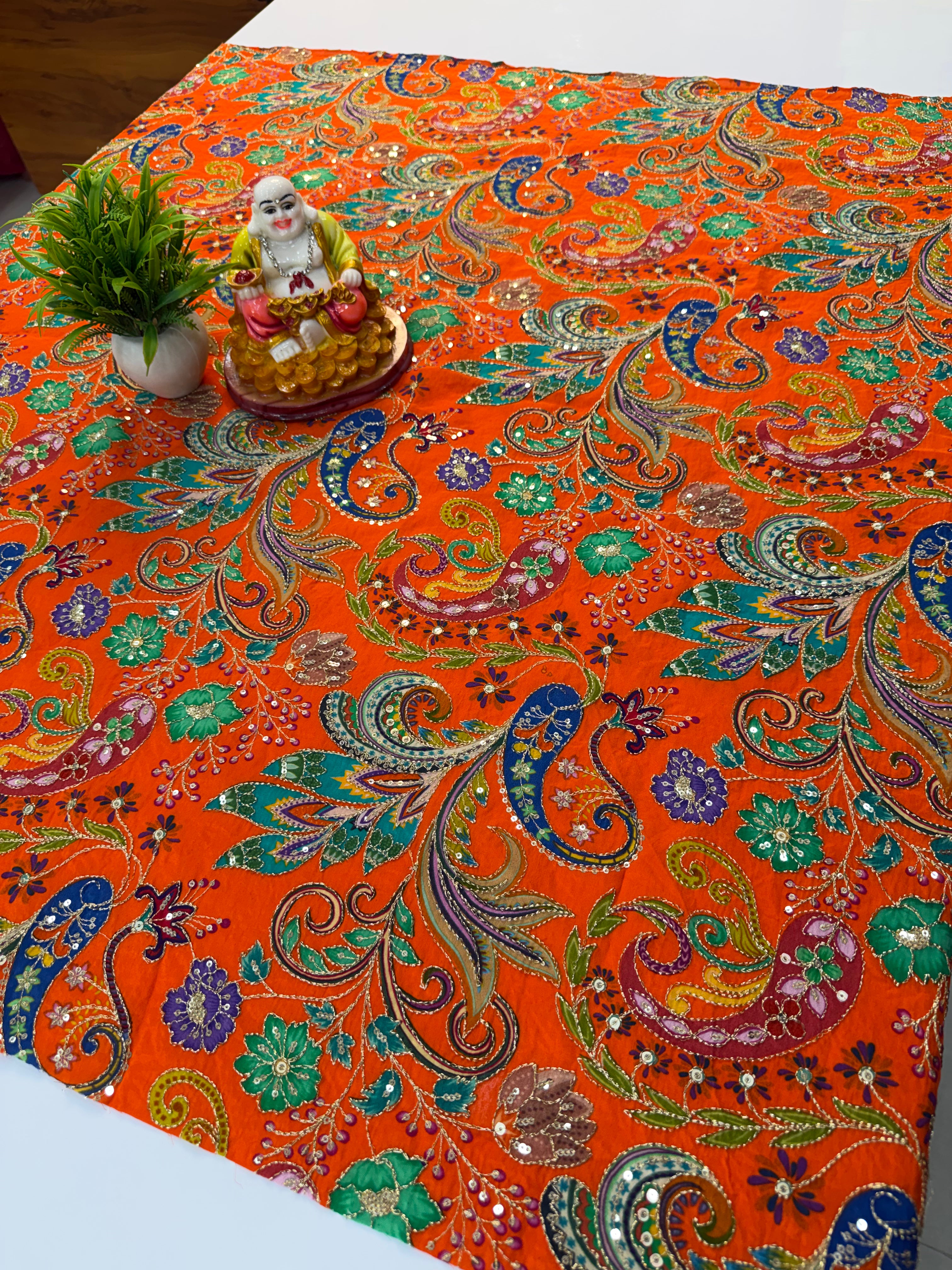 Premium Kalamkari Crepe Silk Blouse from Padmavathi Silks and Sarees  ,,,