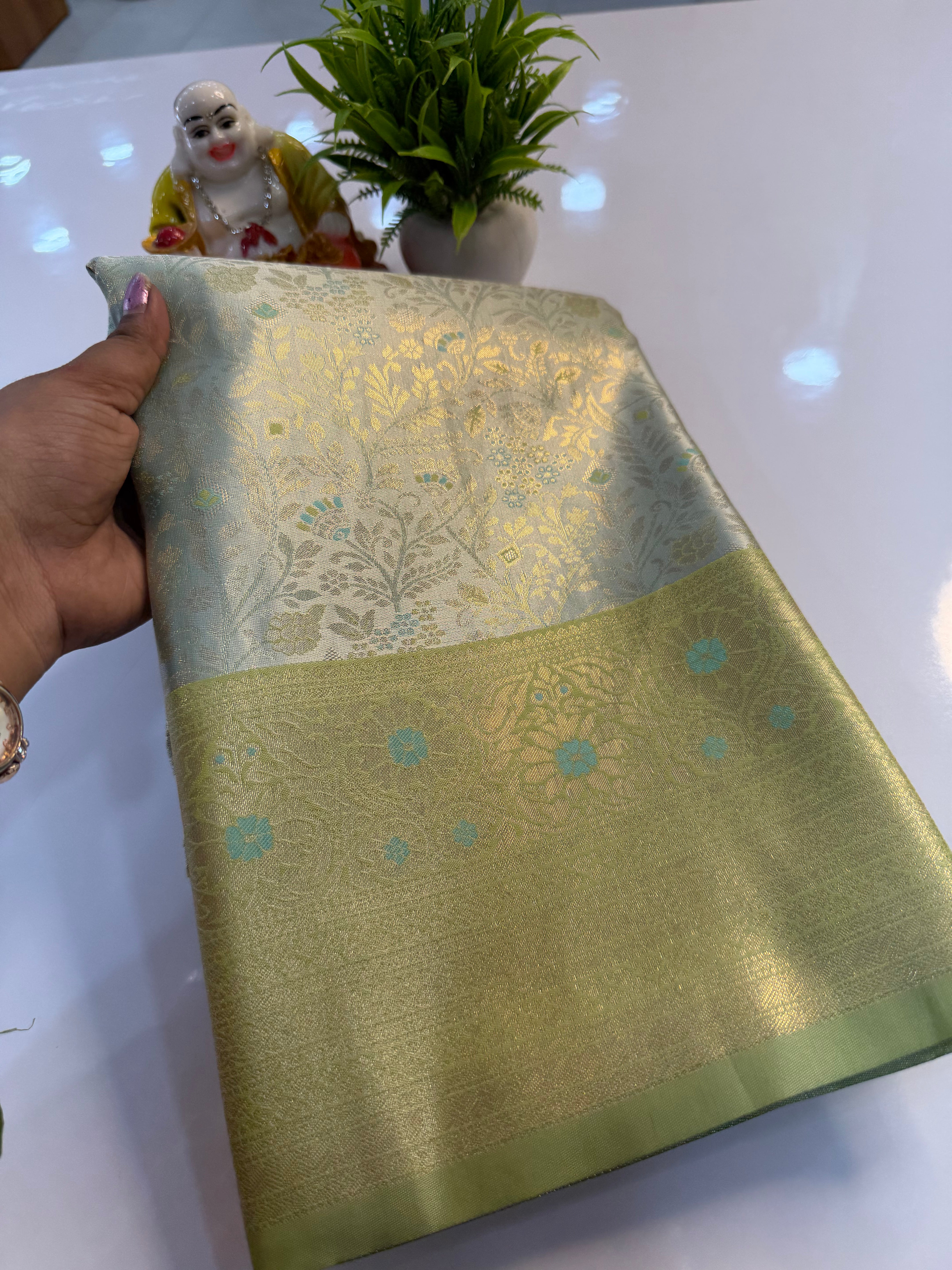 Premium Satin Saree with Rich Pallu
