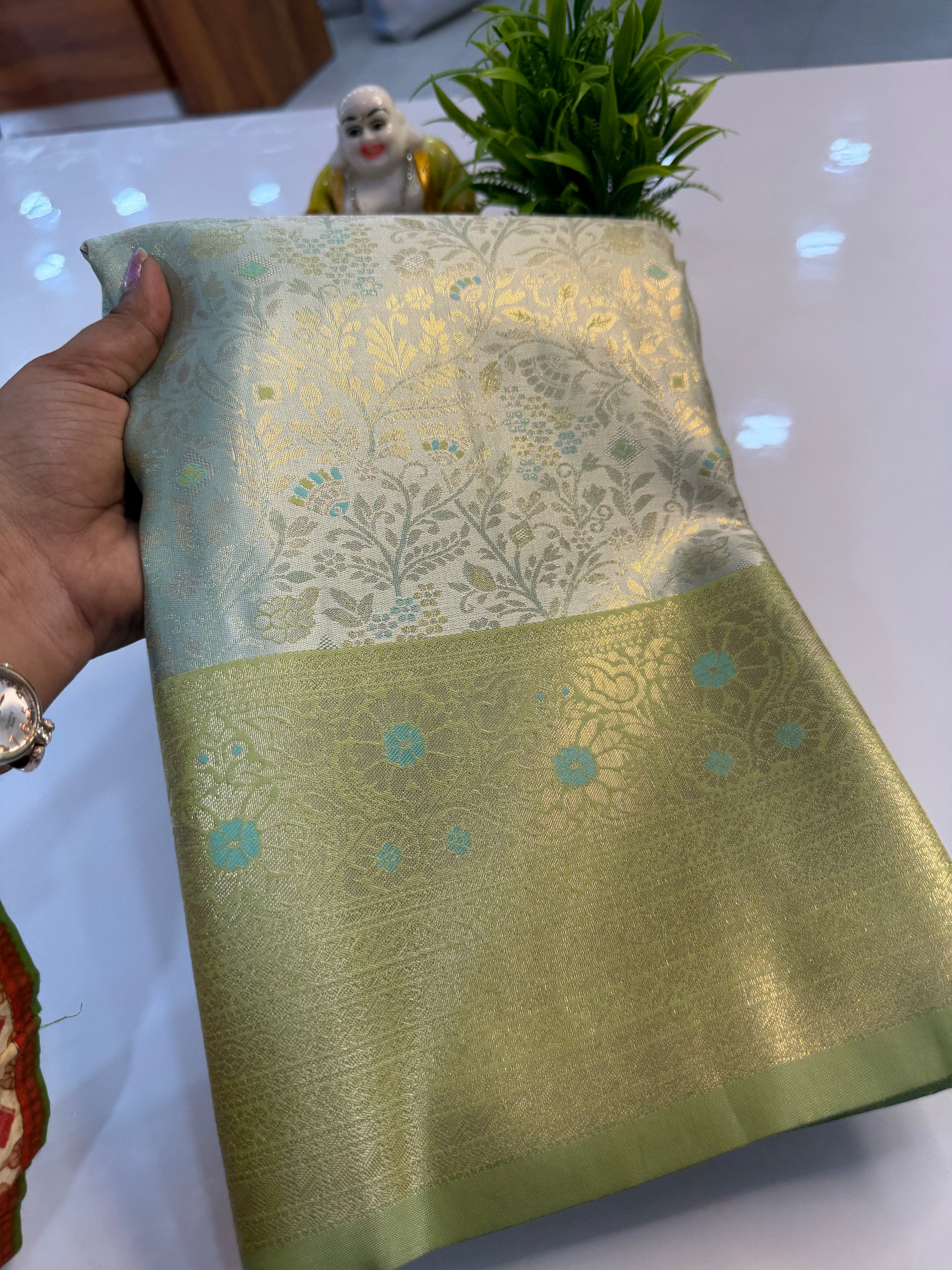 Premium Satin Saree with Rich Pallu