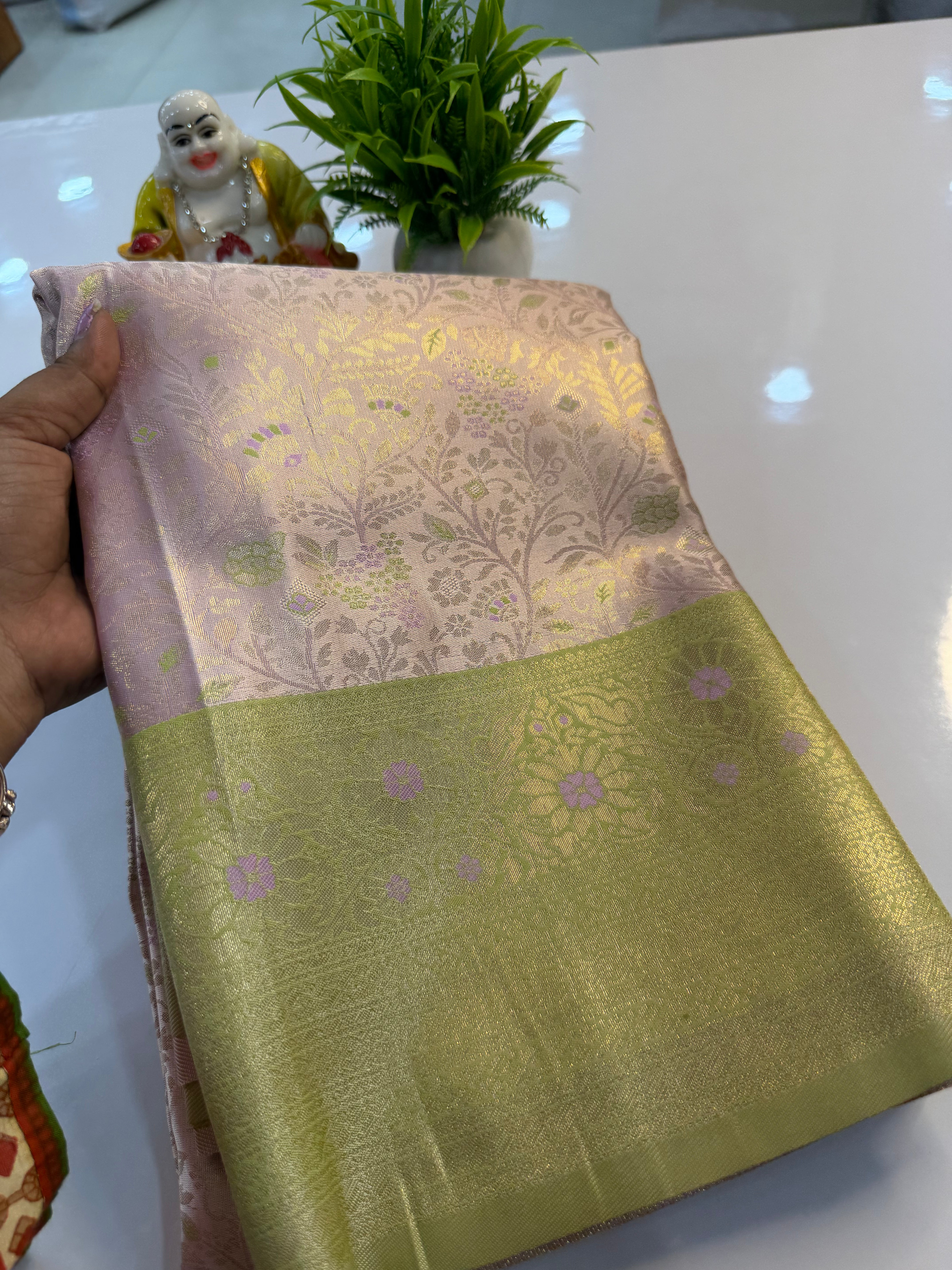Premium Satin Saree with Rich Pallu