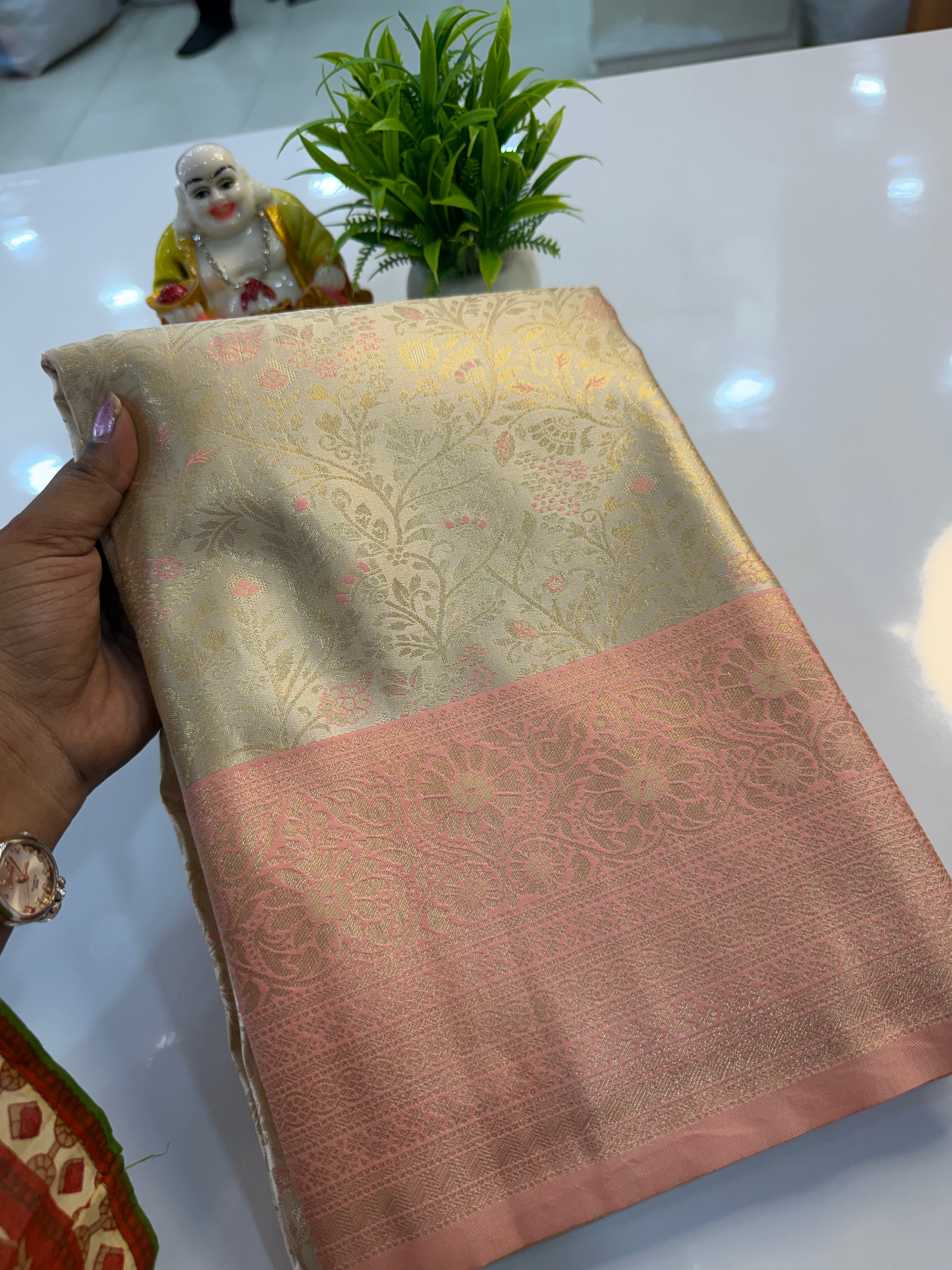 Premium Satin Saree with Rich Pallu
