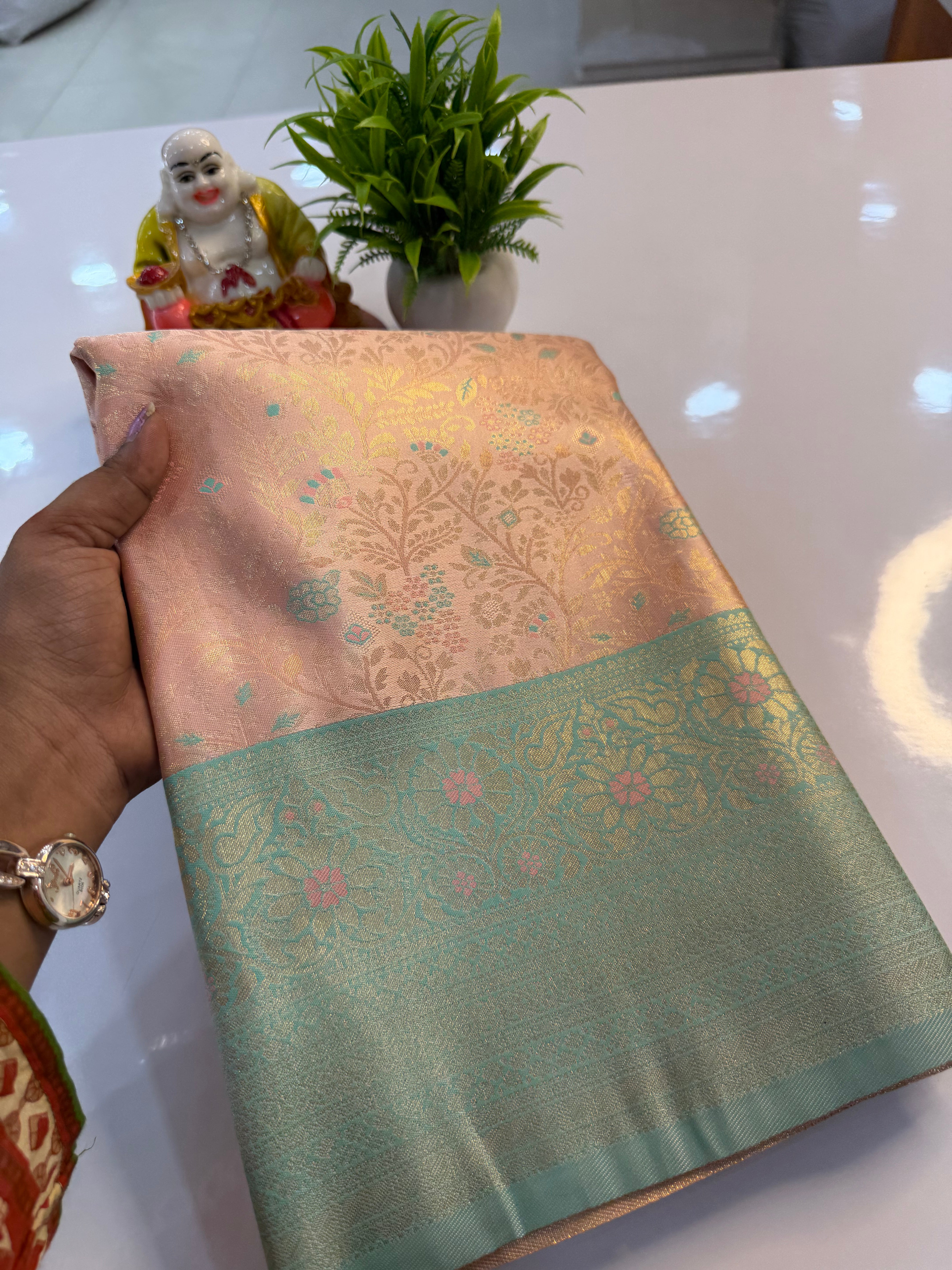 Premium Satin Saree with Rich Pallu