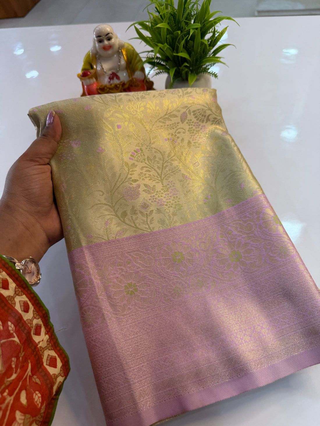 Premium Satin Saree with Rich Pallu