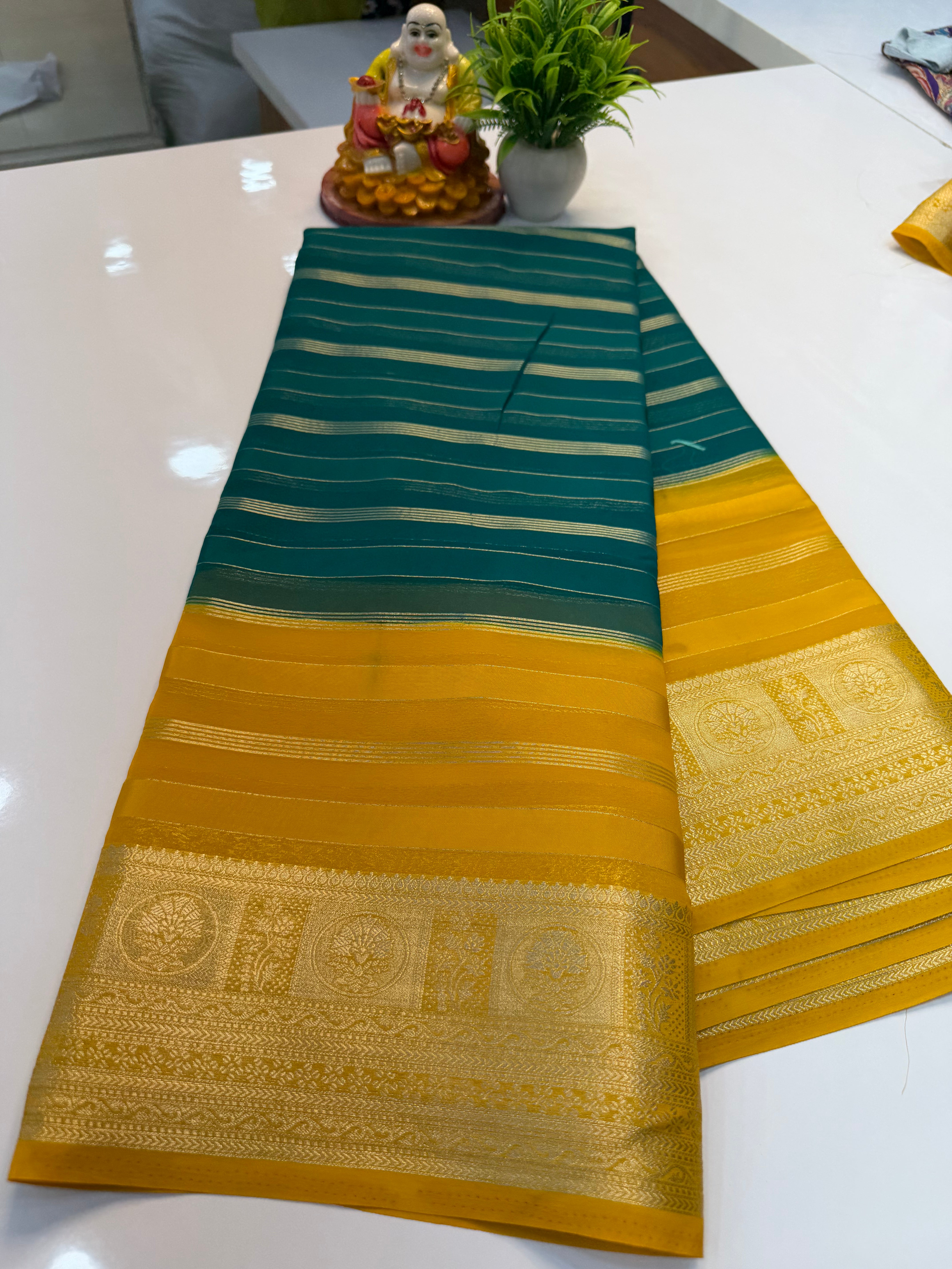 Premium Chiffon Saree with 2D Colour | Padmavathi Silks and Sarees