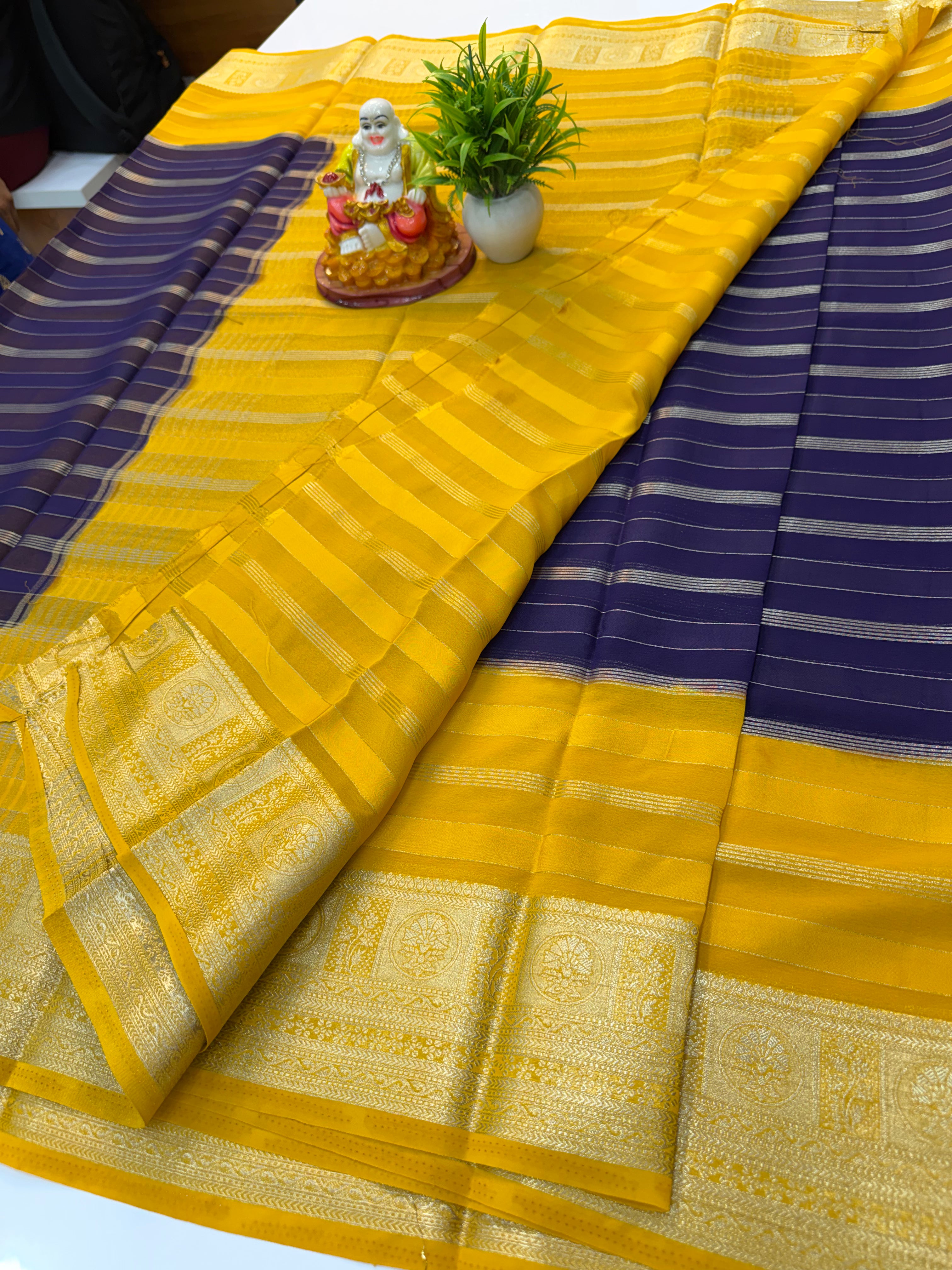 Premium Chiffon Saree with 2D Colour | Padmavathi Silks and Sarees