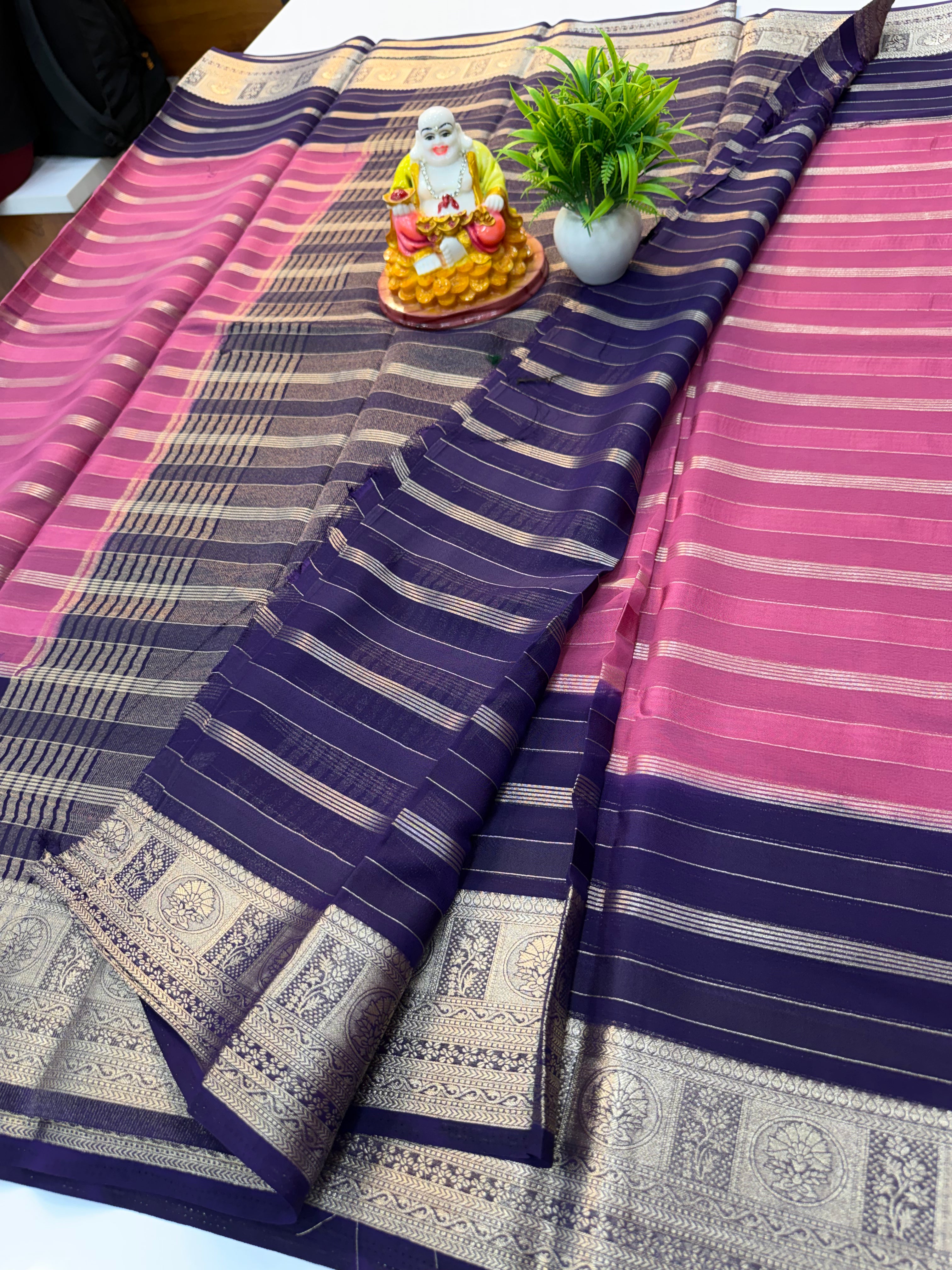Premium Chiffon Saree with 2D Colour | Padmavathi Silks and Sarees