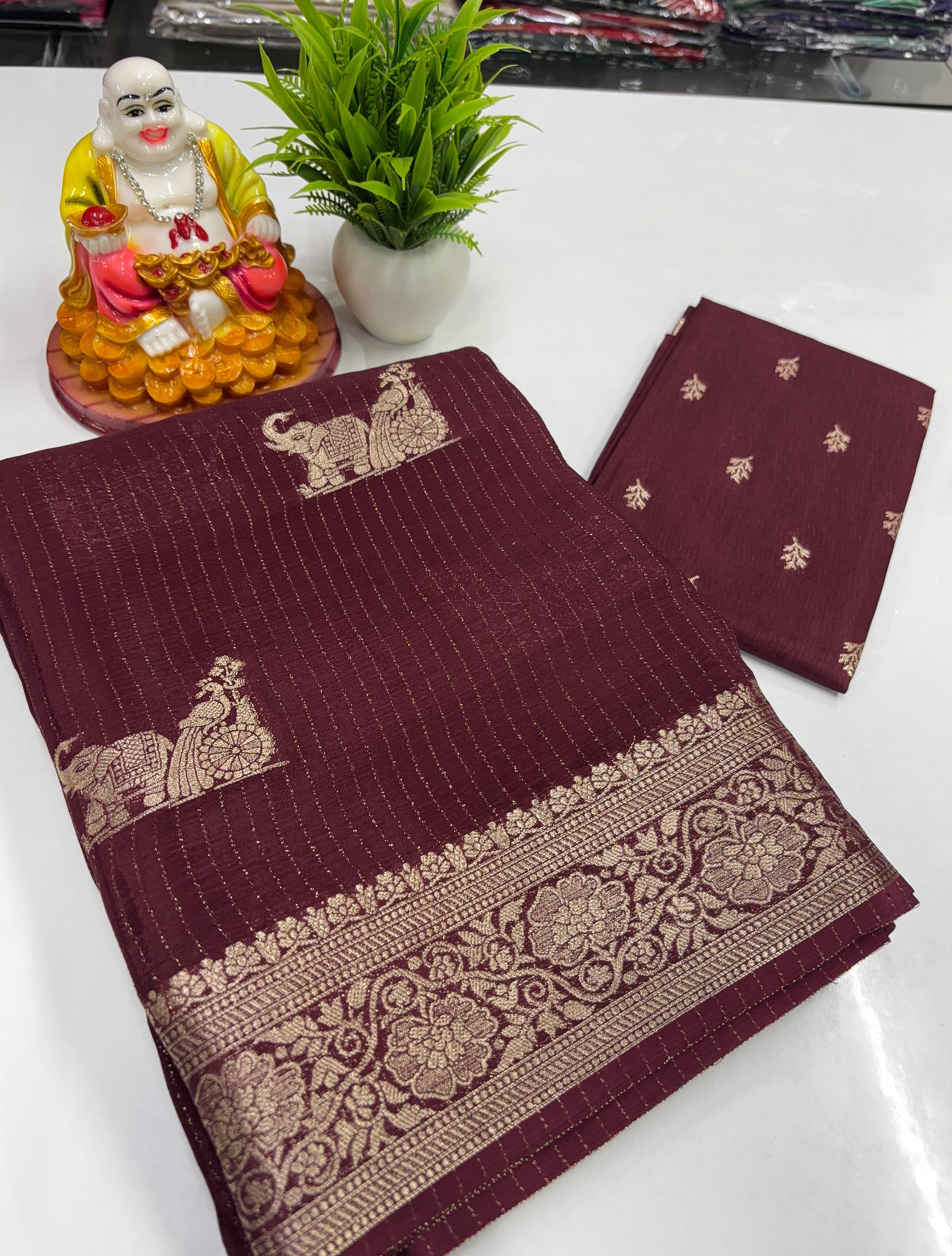 Premium Viscose Saree – Elegance Woven with Tradition ✨