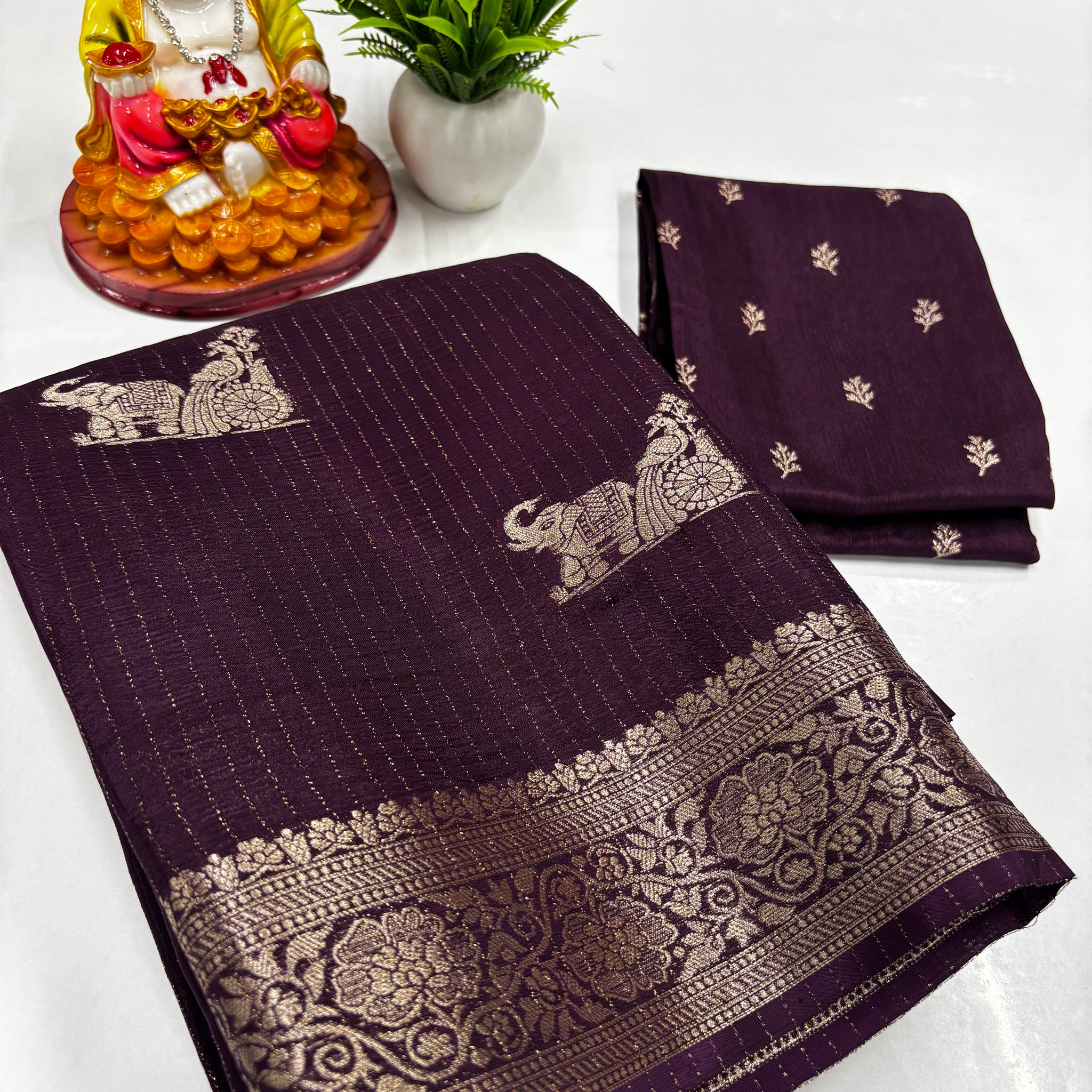 Premium Viscose Saree – Elegance Woven with Tradition ✨