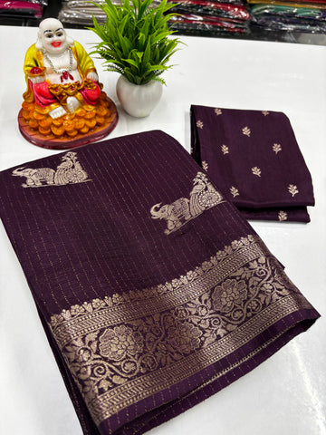 Premium Viscose Saree – Elegance Woven with Tradition ✨