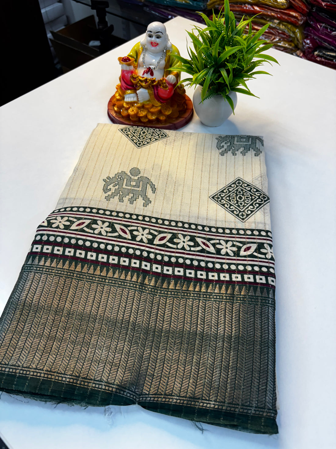 Beautiful Dola Silk Saree with Rich Pallu | Padmavathi Silks and Sarees