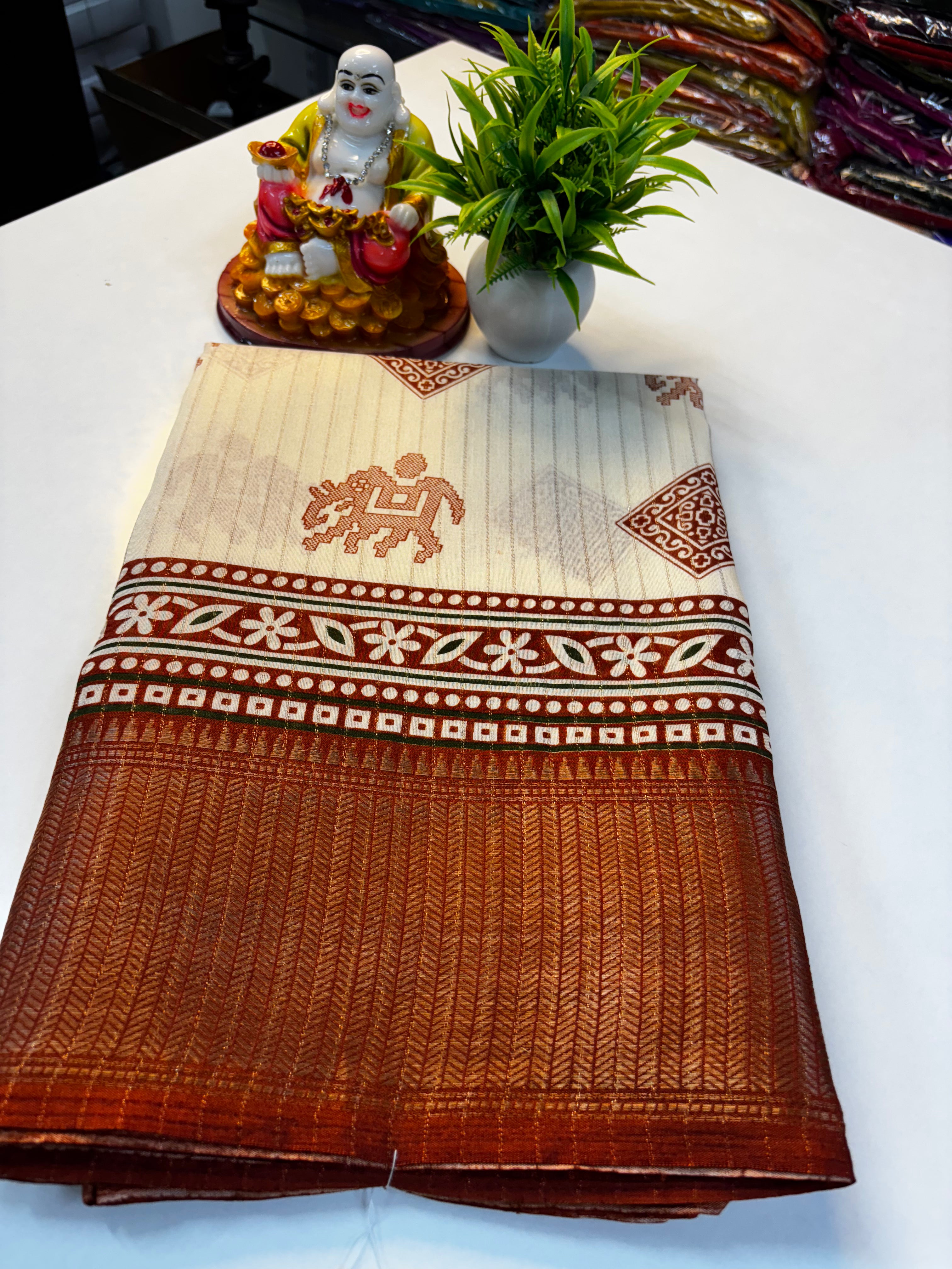 Beautiful Dola Silk Saree with Rich Pallu | Padmavathi Silks and Sarees