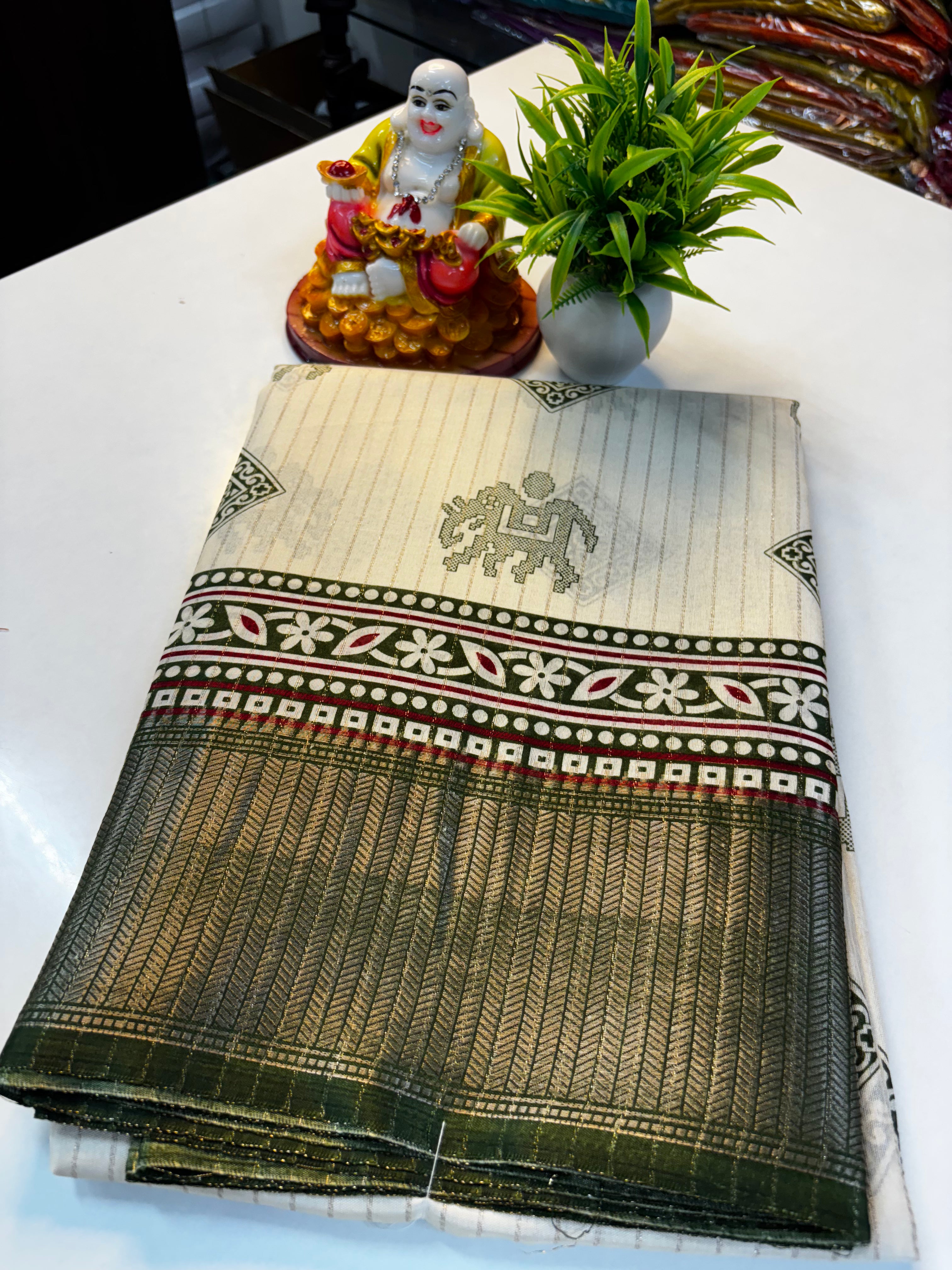 Beautiful Dola Silk Saree with Rich Pallu | Padmavathi Silks and Sarees