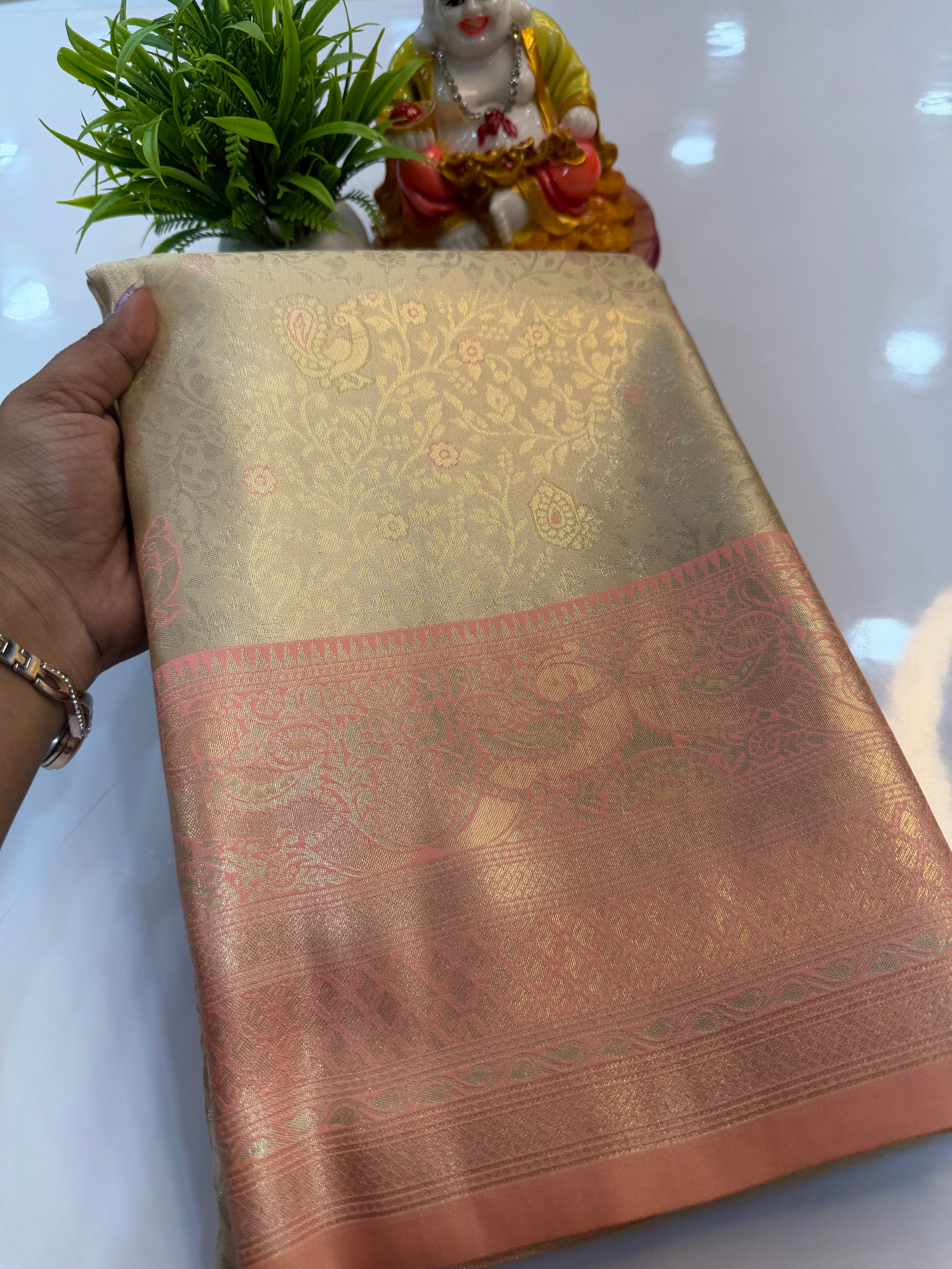 Premium Satin Saree with Rich Pallu
