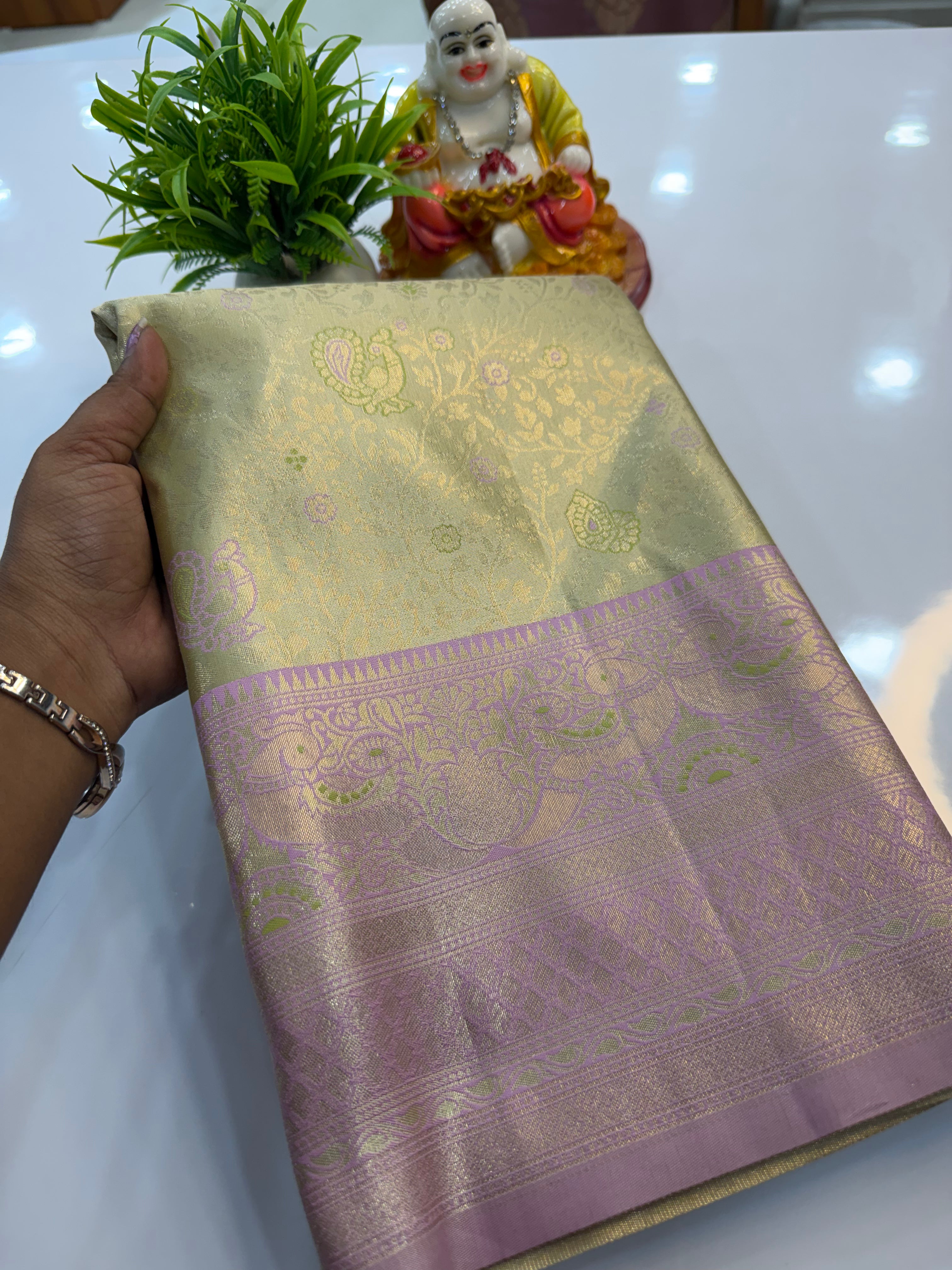 Premium Satin Saree with Rich Pallu