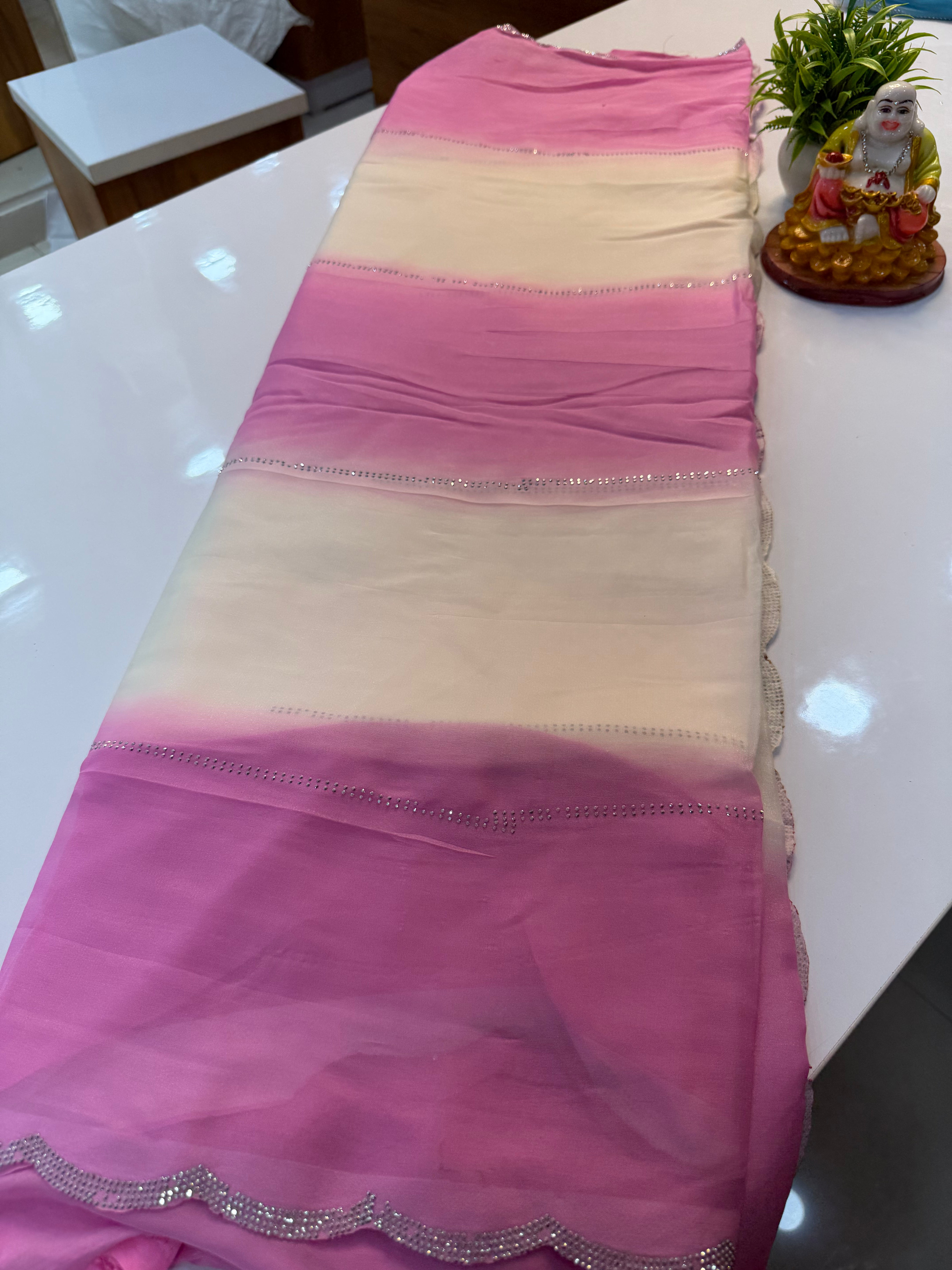 Beautiful Fancy Saree with Dual Shade – By Padmavathi Silks and Sarees