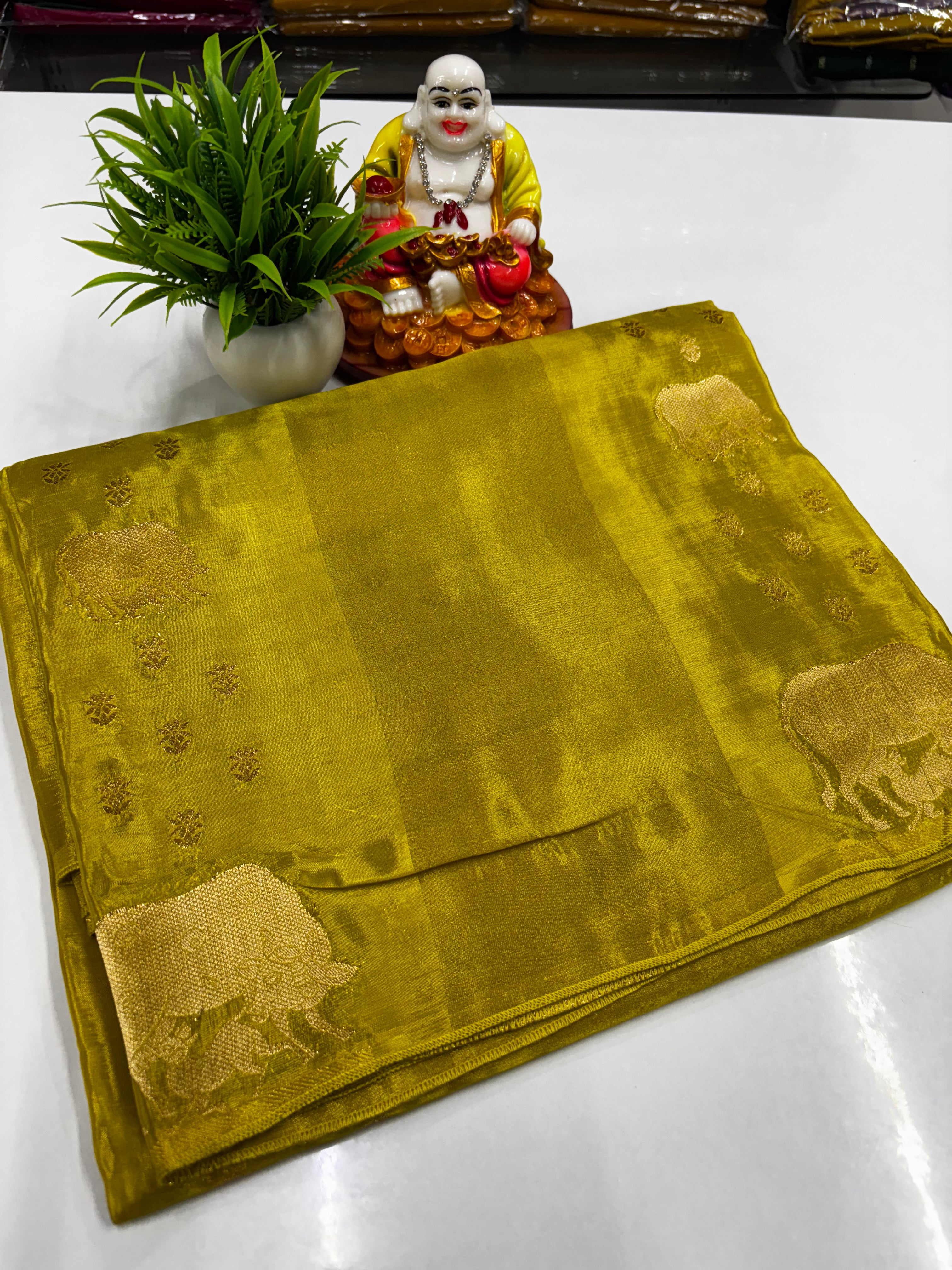 Premium Viscose Saree with Elegant Kalamkari Design ✨