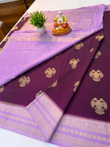 Premium Georgette Saree with Rich Pallu & Butta Blouse