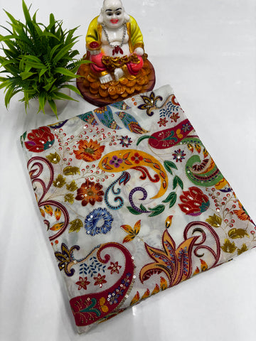 Premium Crepe Silk Blouse with Kalamkari Design – by Padmavathi Silks and Sarees