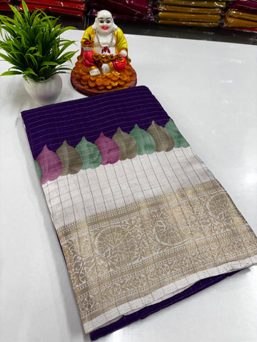 Beautiful Dola Silk Saree – Crafted by Padmavathi Silks and Sarees