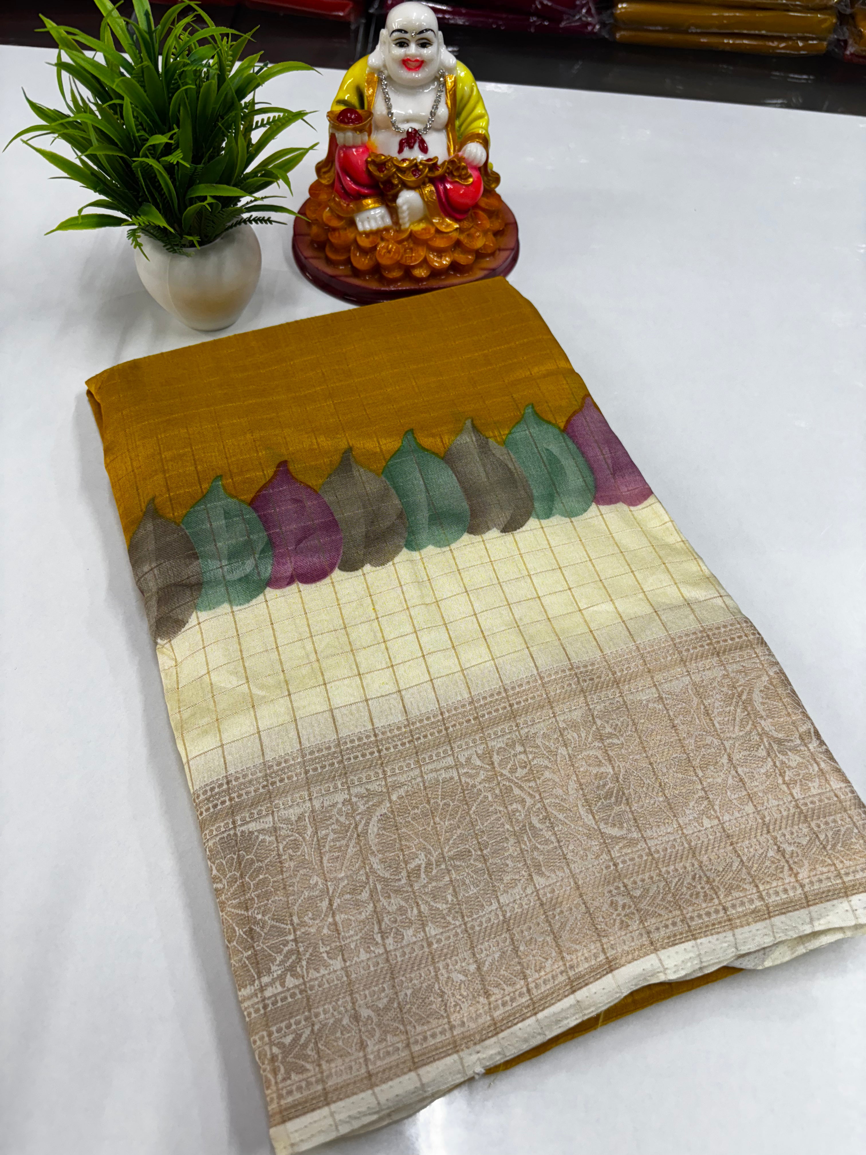Beautiful Dola Silk Saree – Crafted by Padmavathi Silks and Sarees