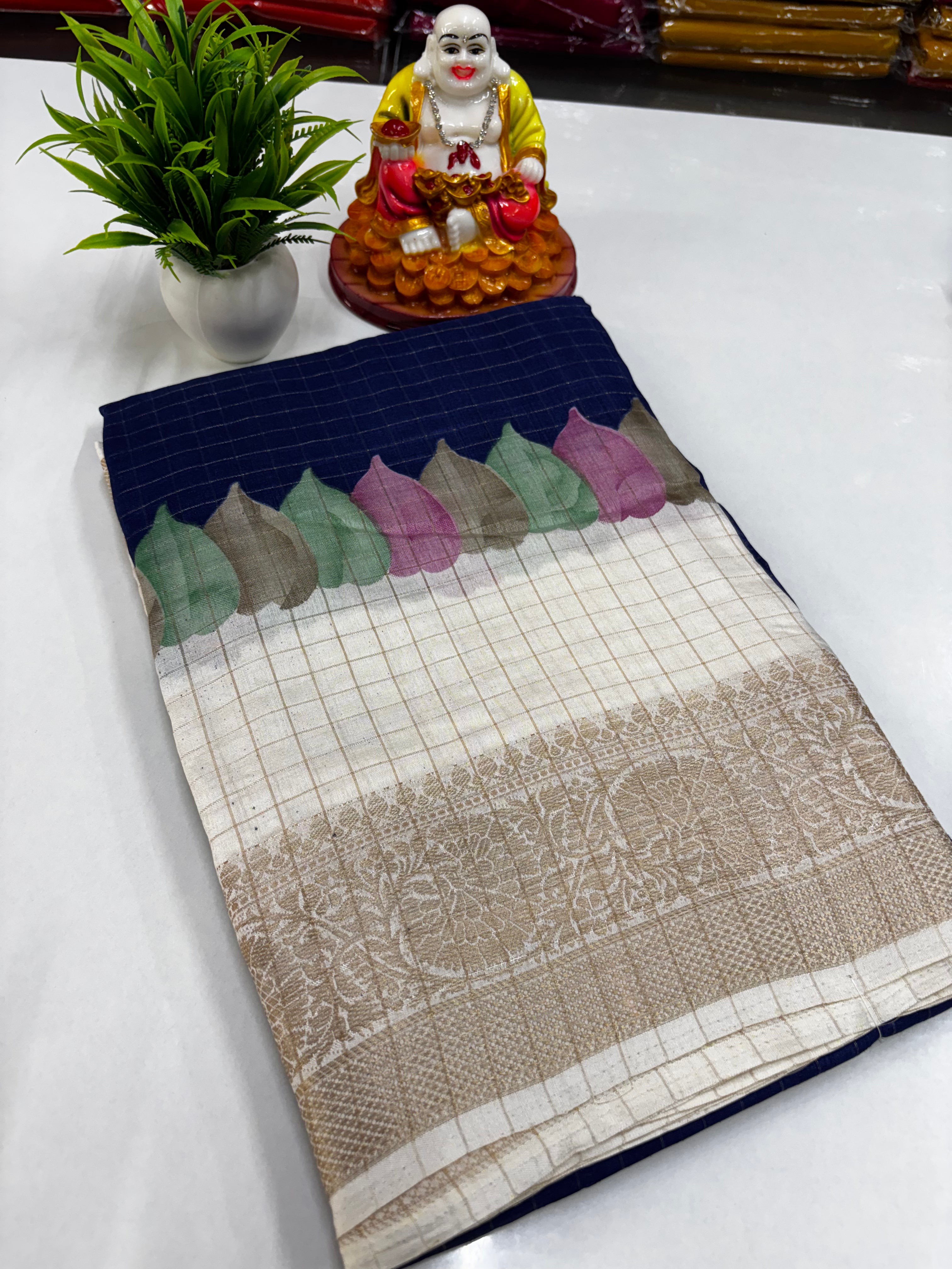 Beautiful Dola Silk Saree – Crafted by Padmavathi Silks and Sarees