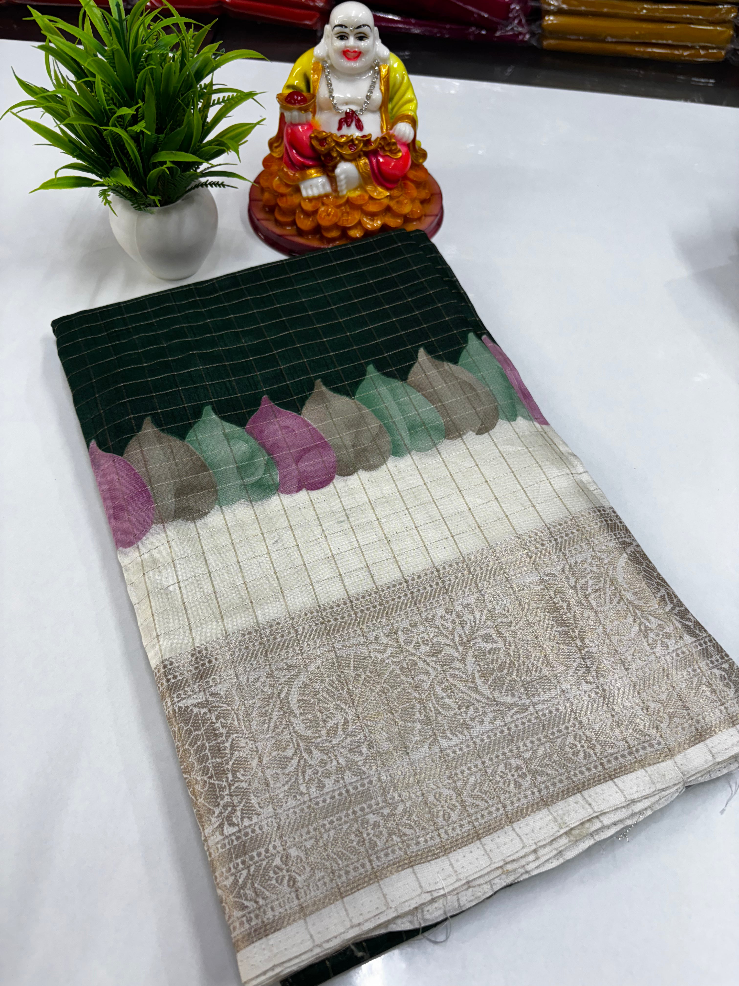 Beautiful Dola Silk Saree – Crafted by Padmavathi Silks and Sarees