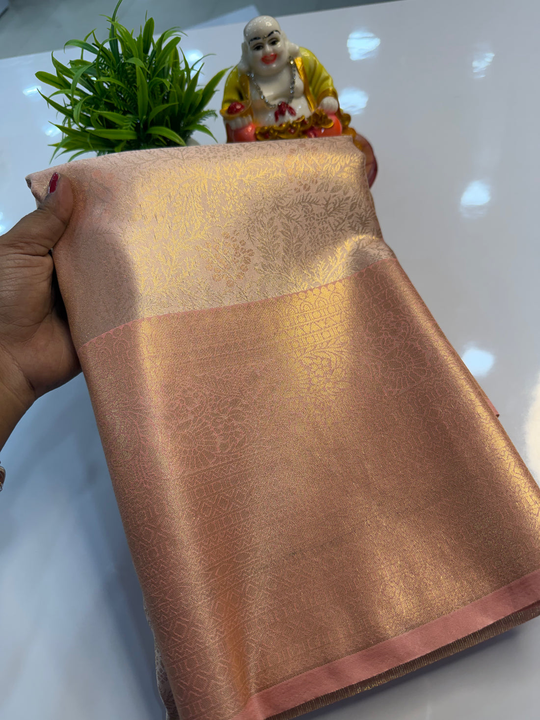 Premium Satin Saree with Rich Pallu