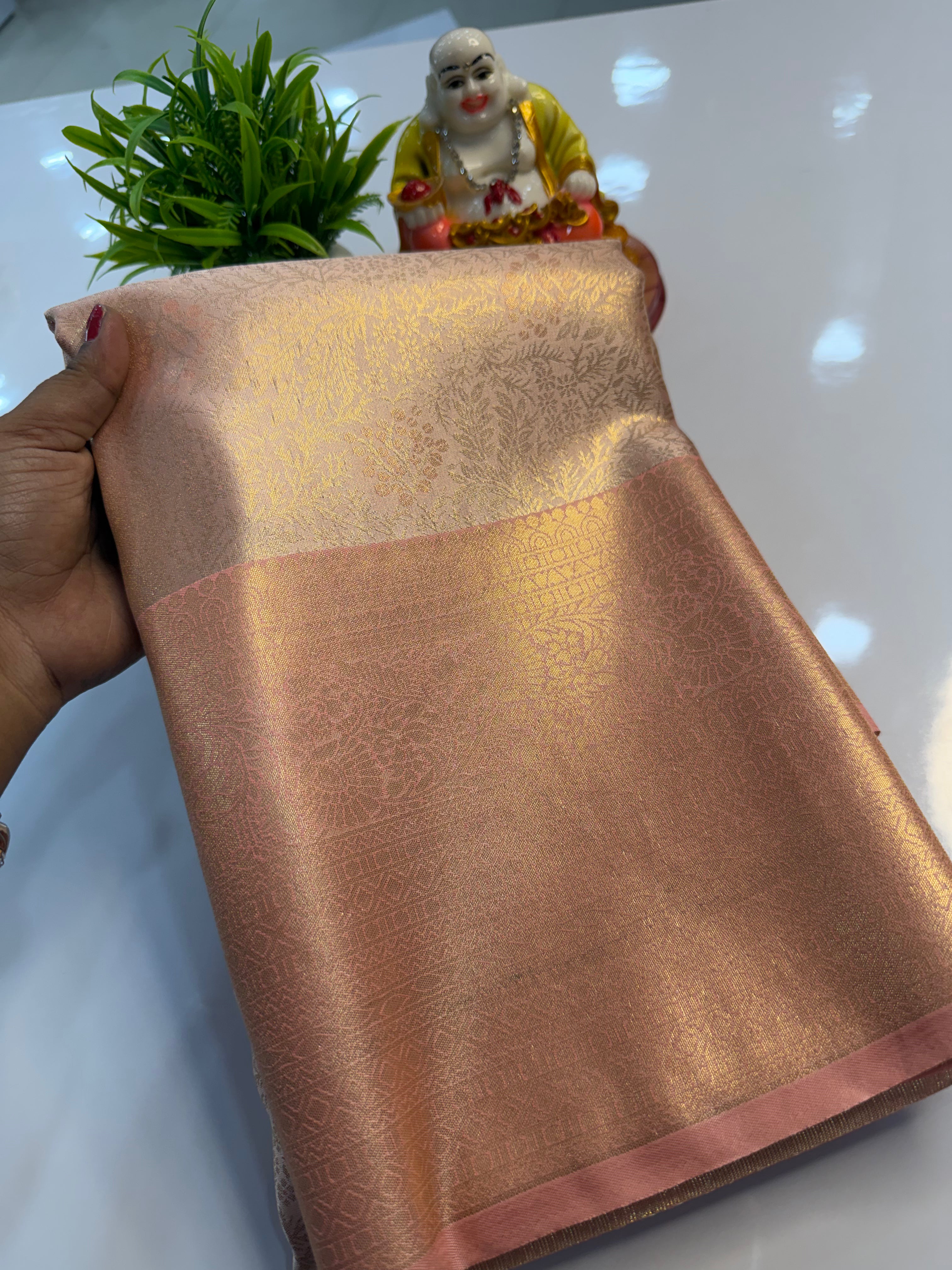 Premium Satin Saree with Rich Pallu