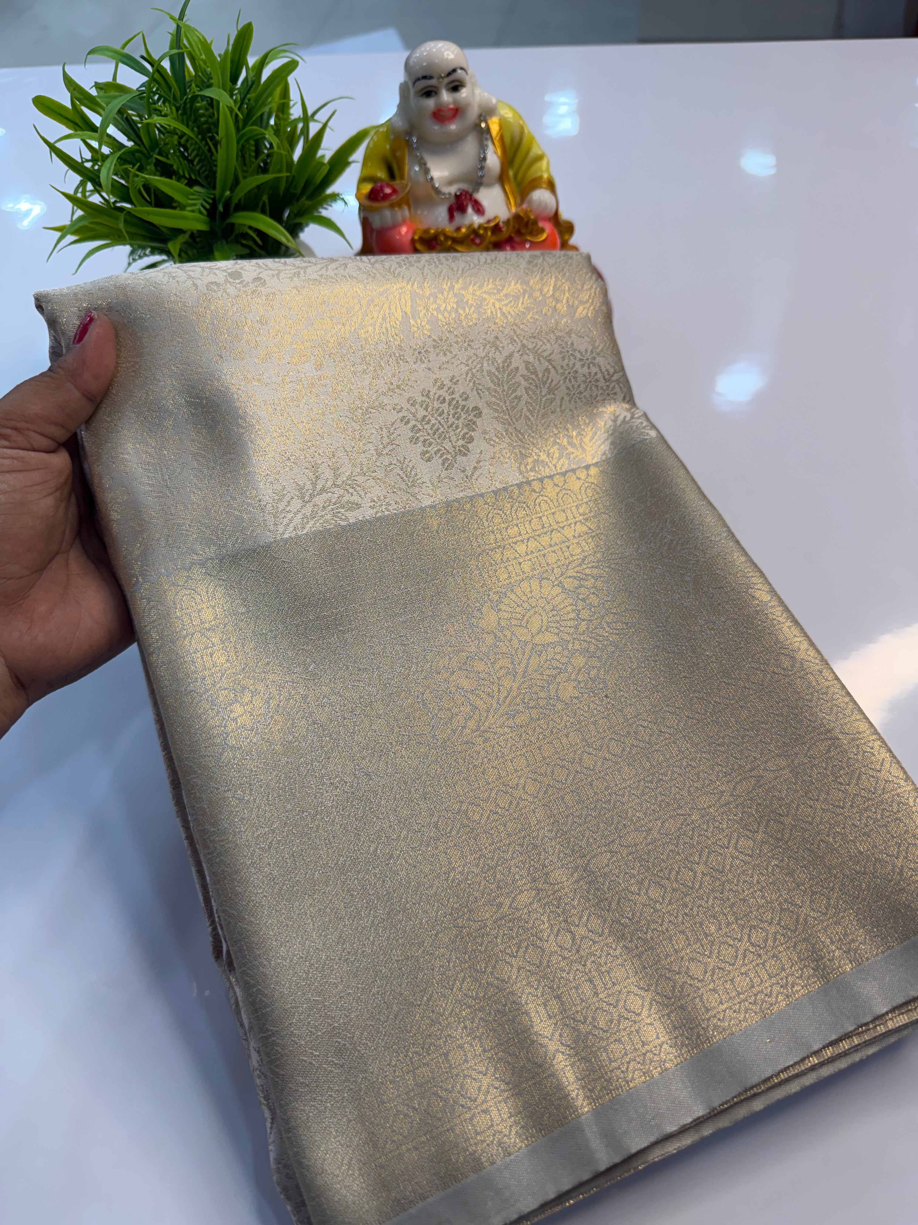 Premium Satin Saree with Rich Pallu