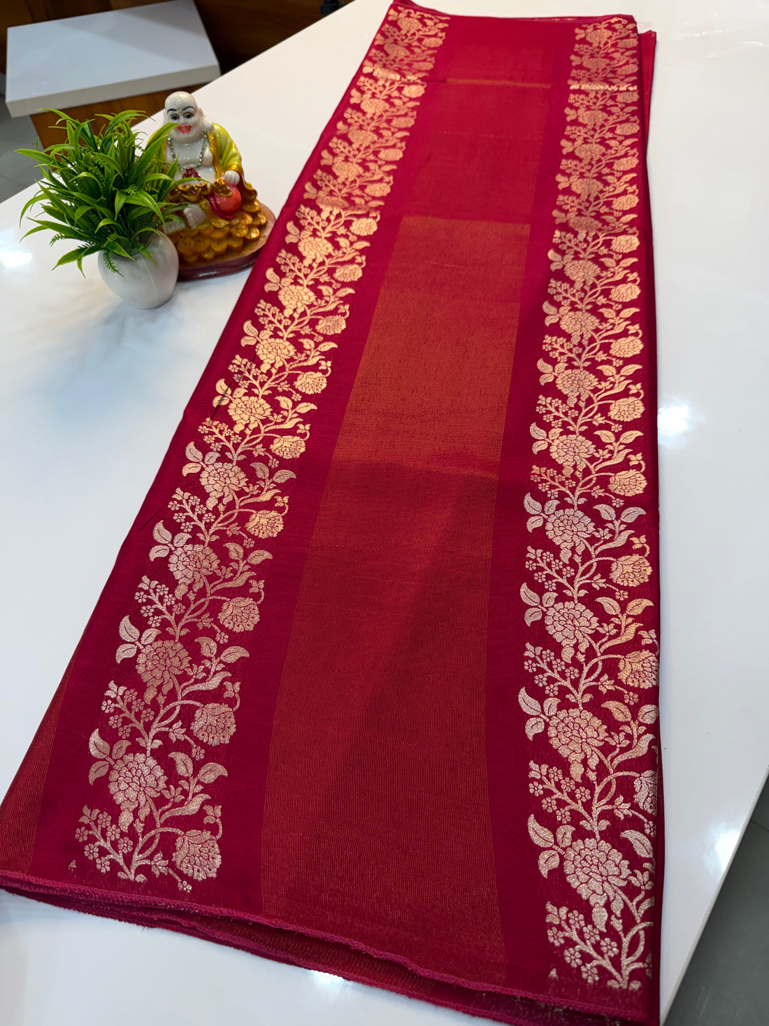 Semi Viscose Saree with Meenakari Design | Rich Pallu | Butta Blouse