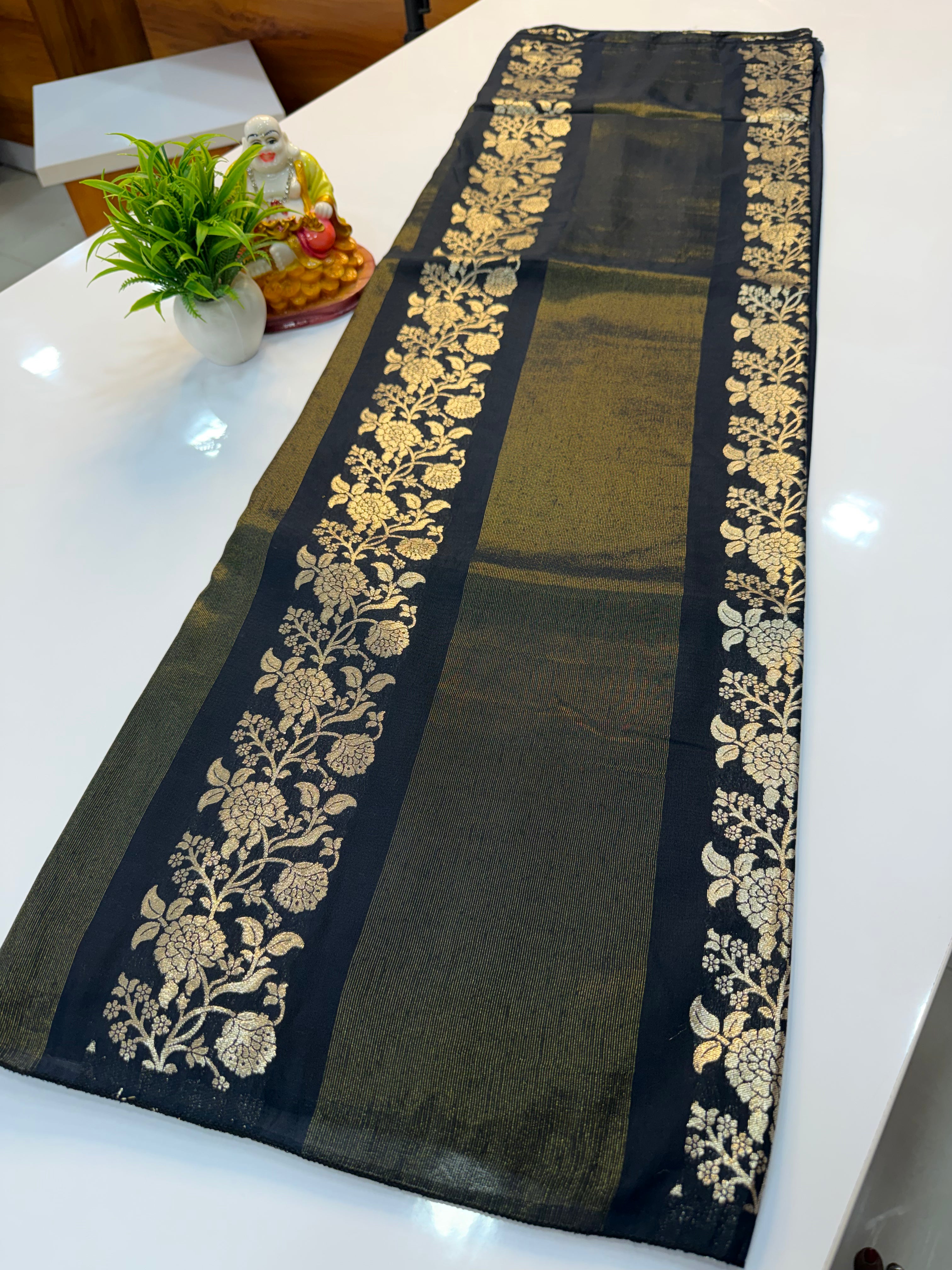 Semi Viscose Saree with Meenakari Design | Rich Pallu | Butta Blouse