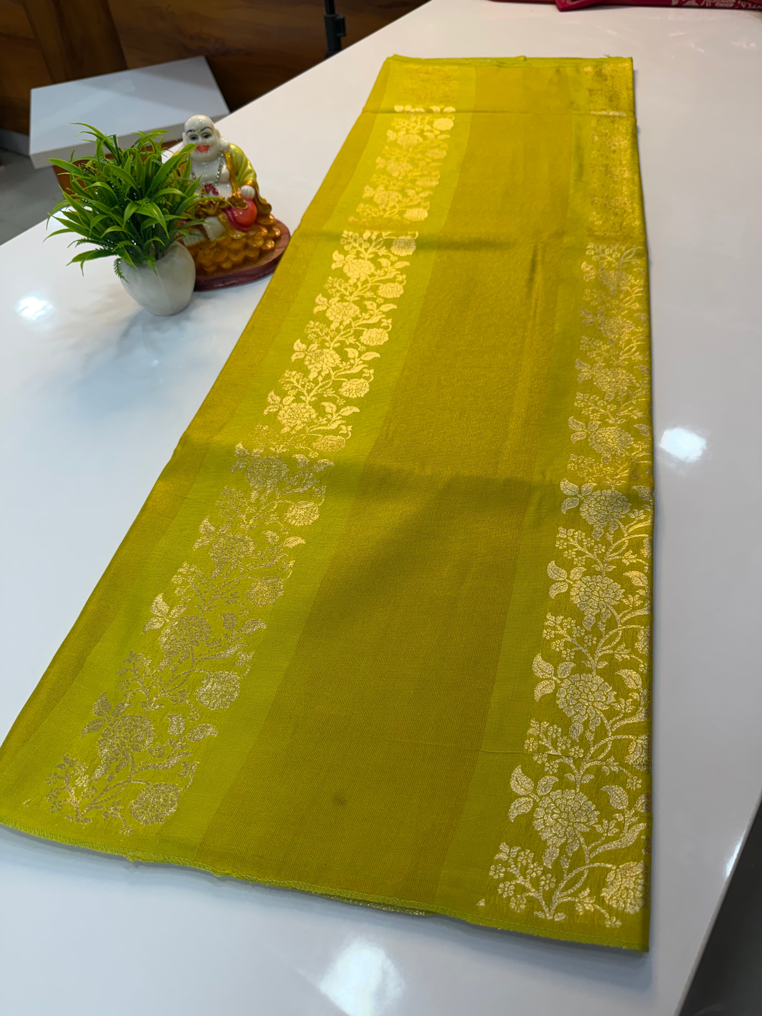 Semi Viscose Saree with Meenakari Design | Rich Pallu | Butta Blouse