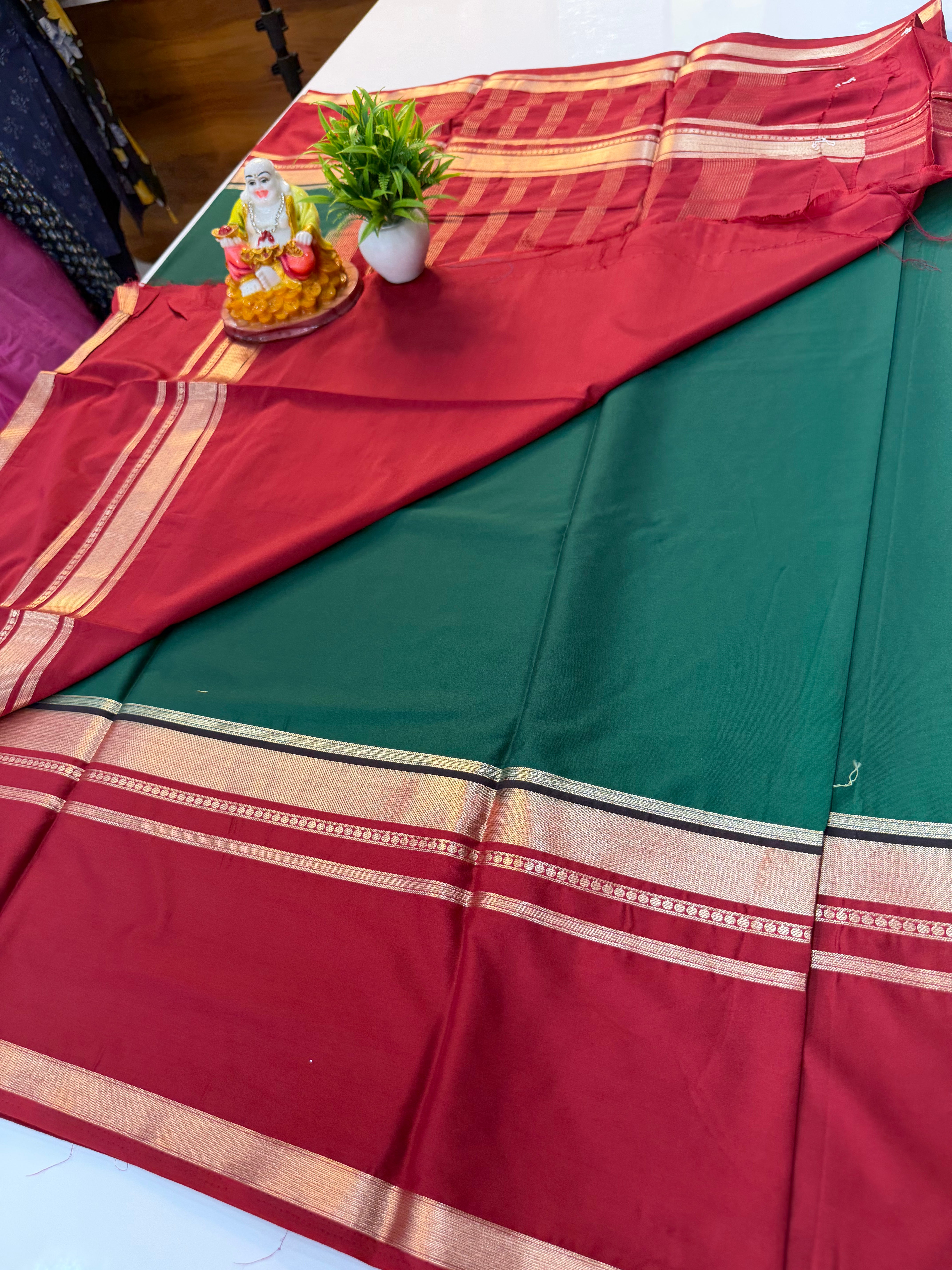 Premium Mysore Crepe Silk Saree with Bentex Border