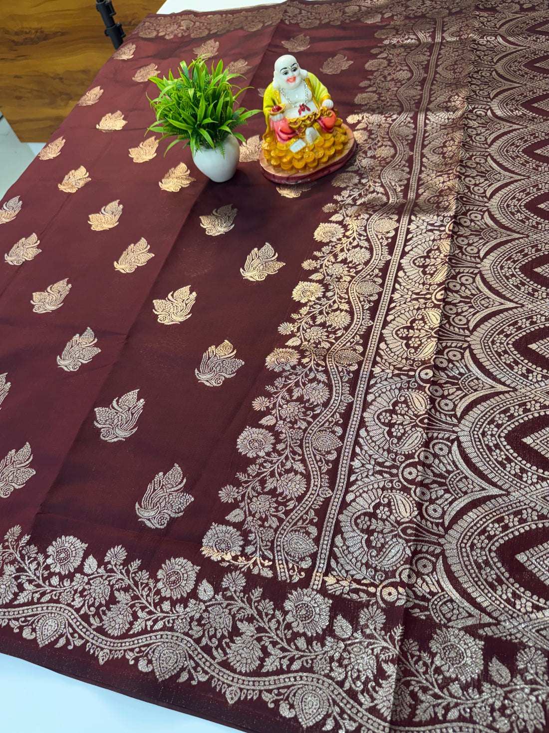 Beautiful Semi Silk pattern Kota Silk Saree with Banarasi Zari Weaving | Padmavathi Silks and Sarees par