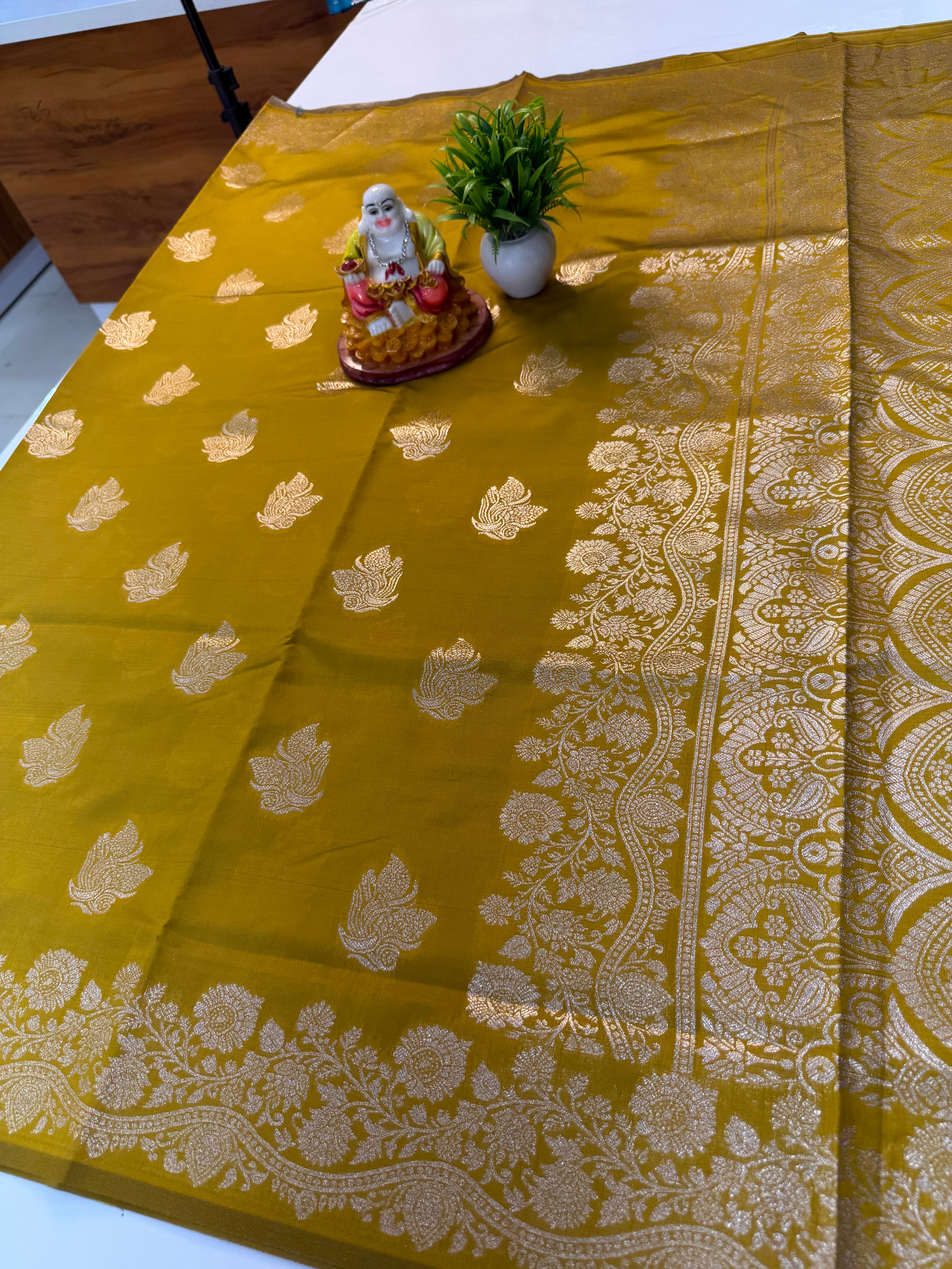 Beautiful Semi Silk pattern Kota Silk Saree with Banarasi Zari Weaving | Padmavathi Silks and Sarees par