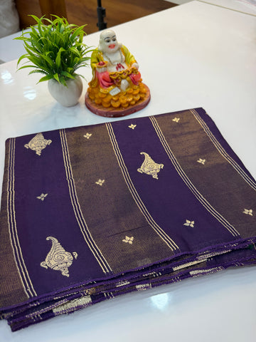 Premium Semi Viscose Saree with Elegant Buttas | Rich Pallu | Butta Blouse