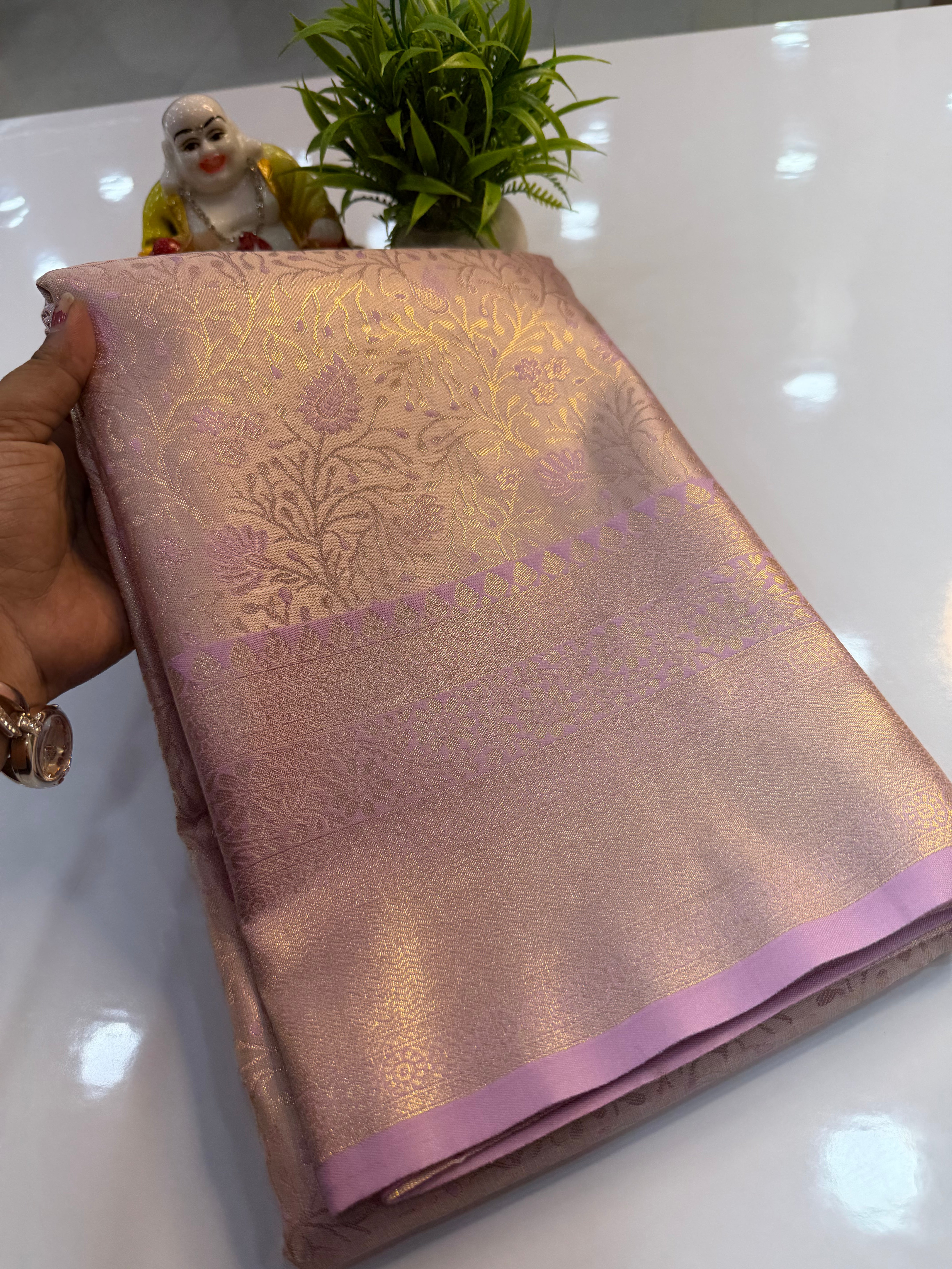Premium Satin Saree with Rich Pallu | Padmavathi Silks and Sarees