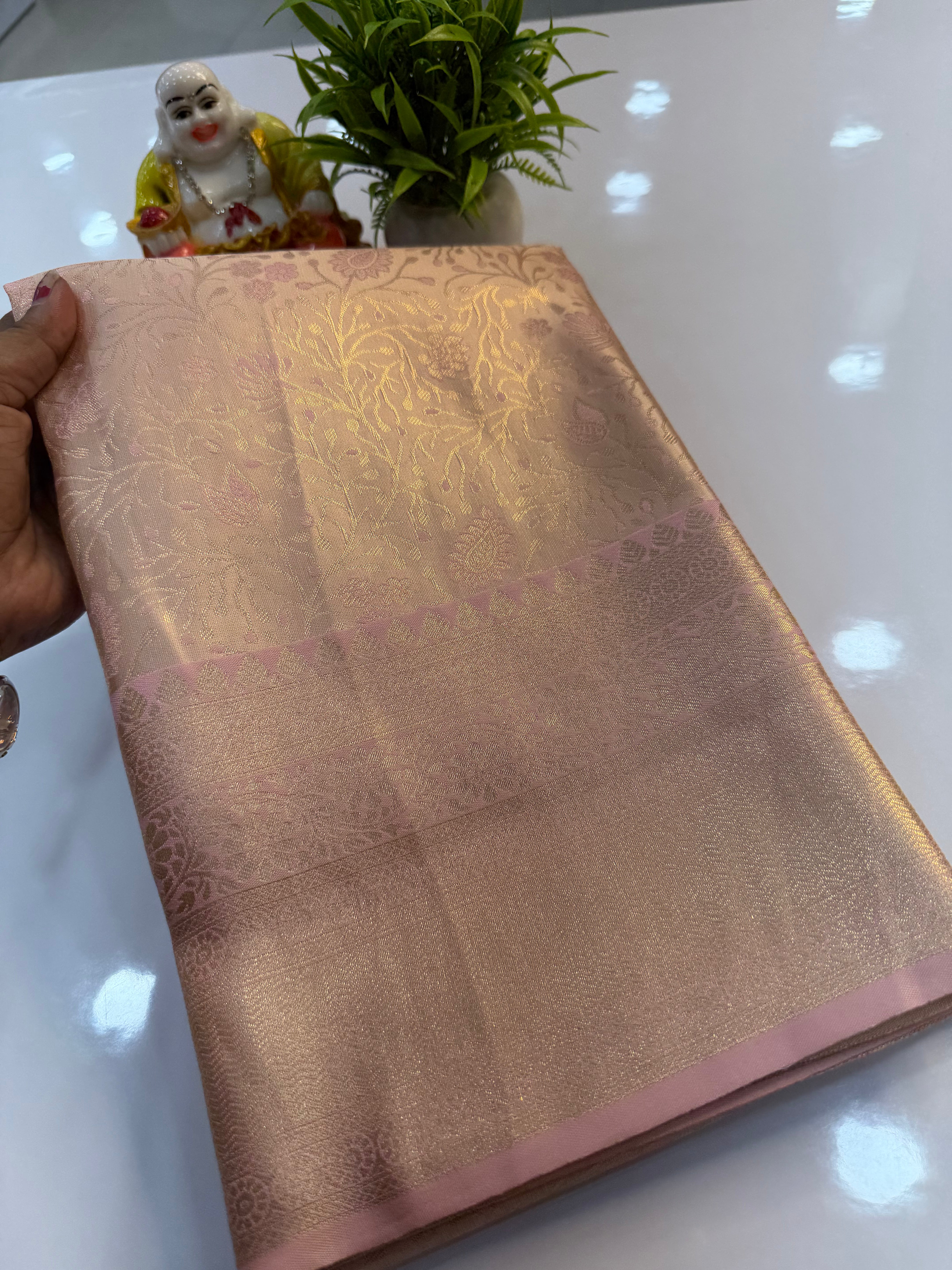 Premium Satin Saree with Rich Pallu | Padmavathi Silks and Sarees