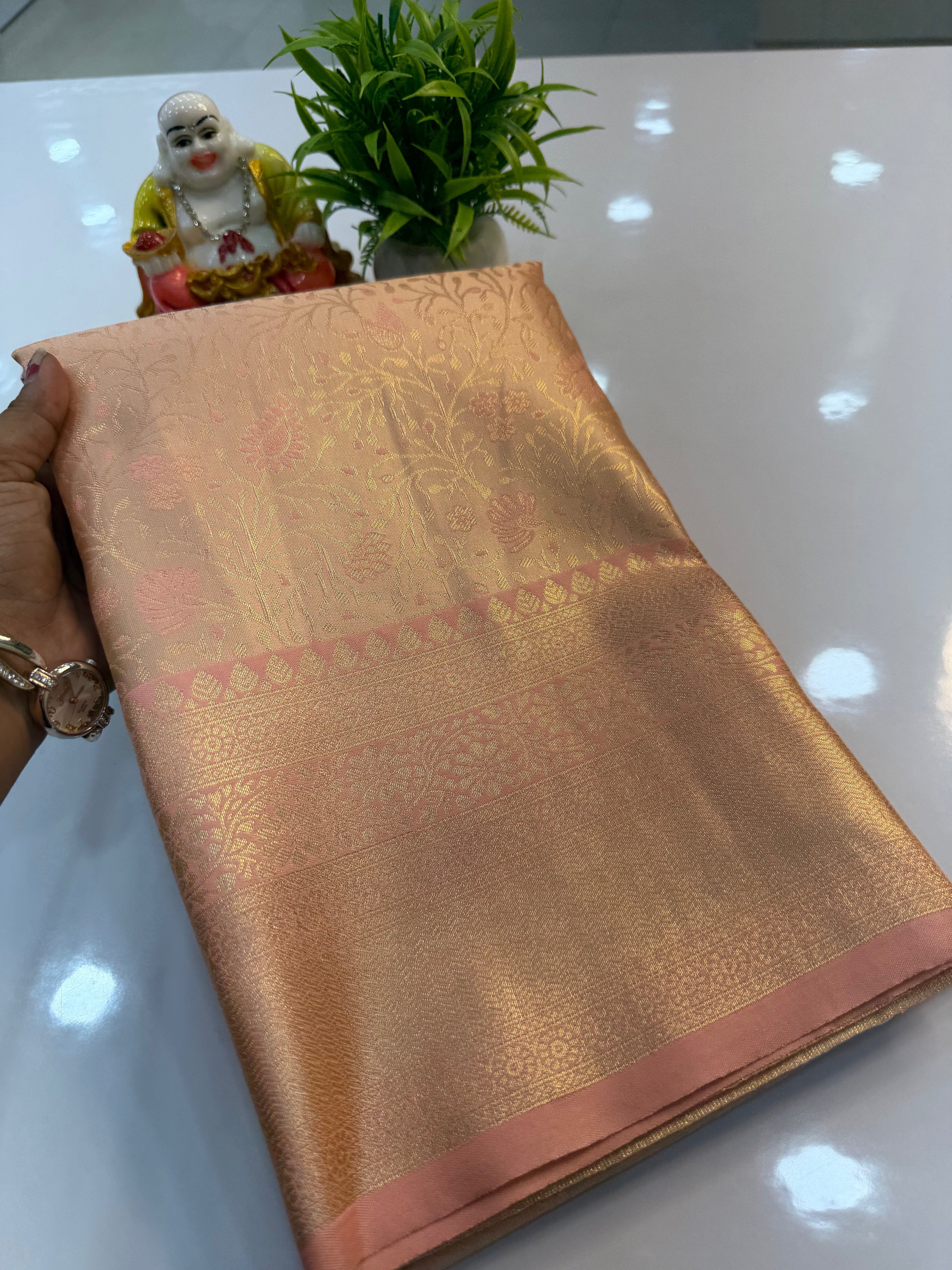 Premium Satin Saree with Rich Pallu | Padmavathi Silks and Sarees