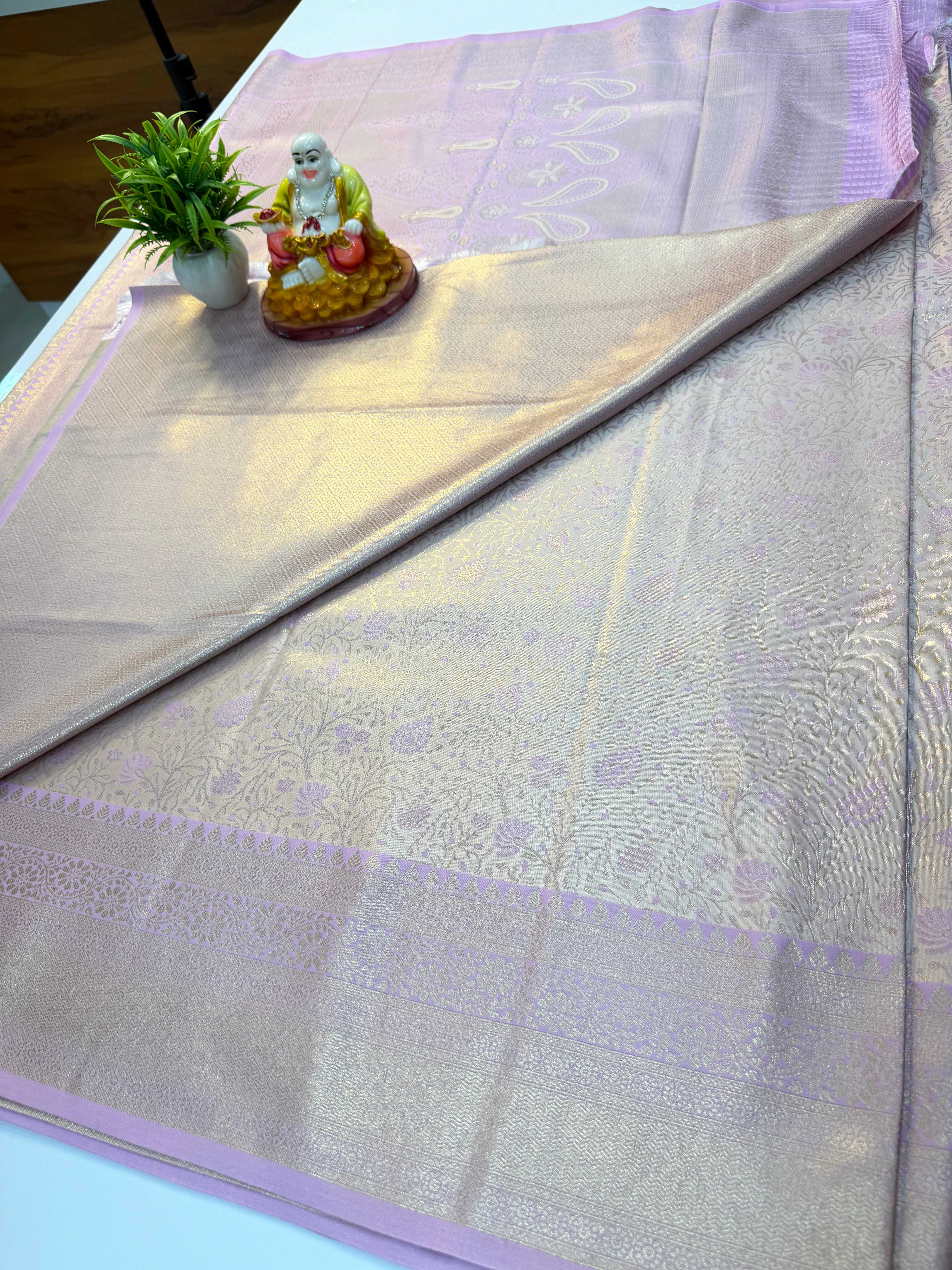 Premium Satin Saree with Rich Pallu | Padmavathi Silks and Sarees