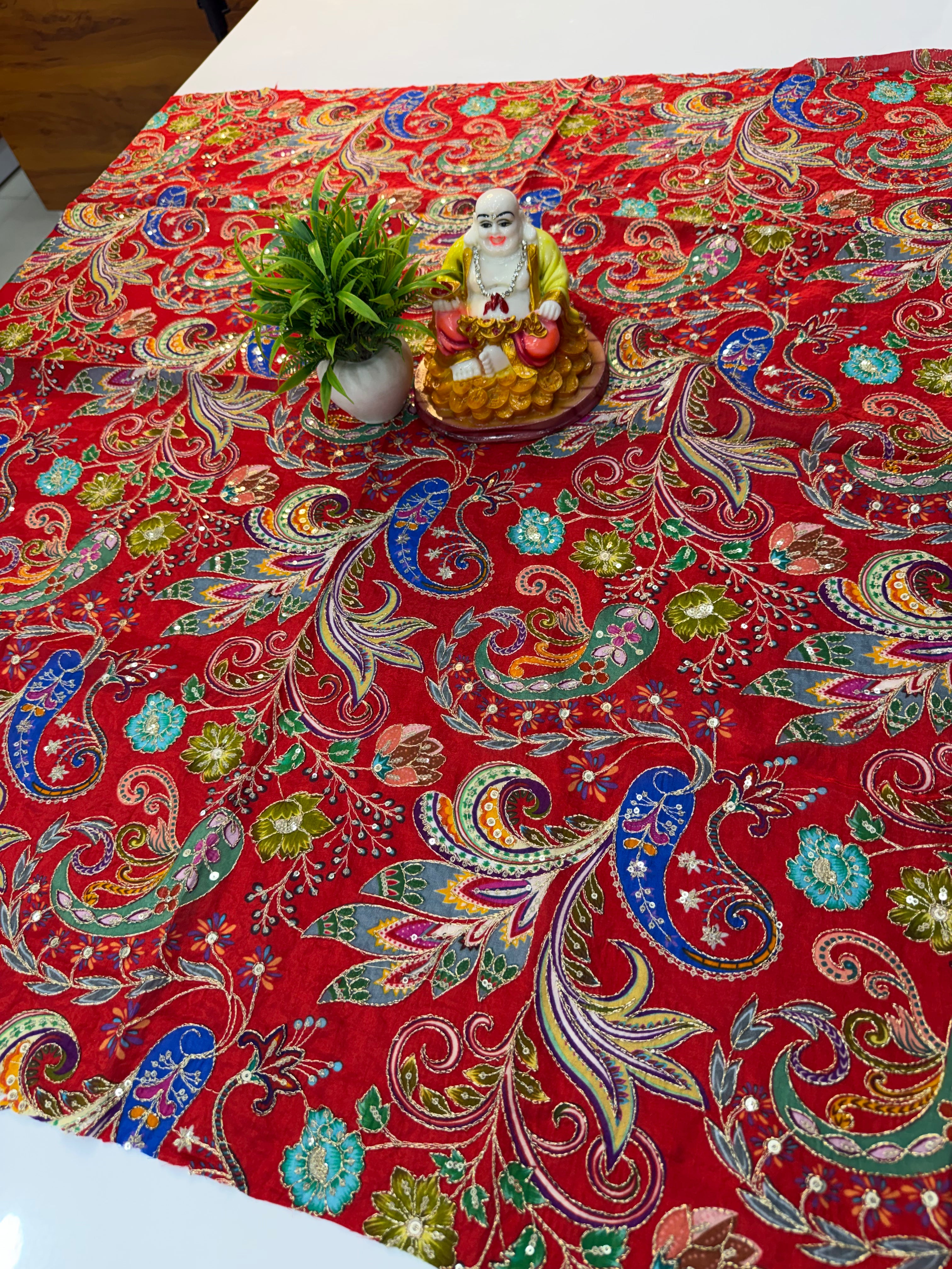 Premium Kalamkari Crepe Silk Blouse from Padmavathi Silks and Sarees  ,,,