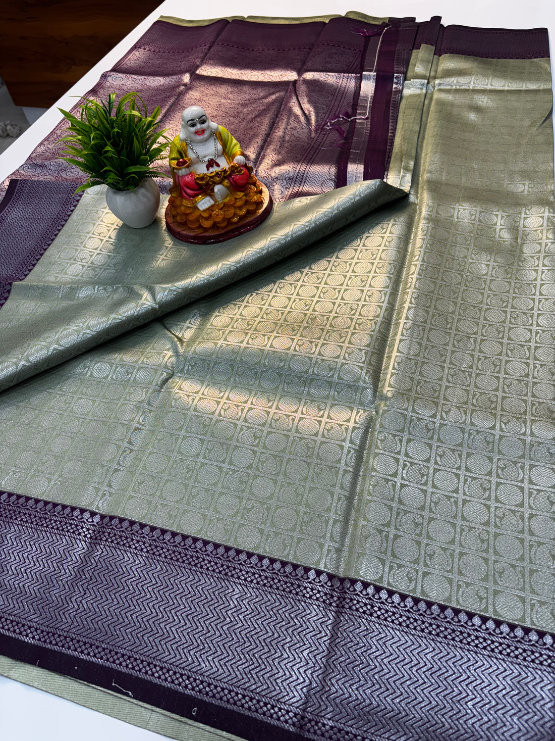 Premium Semi Silk Saree with Rich Pallu