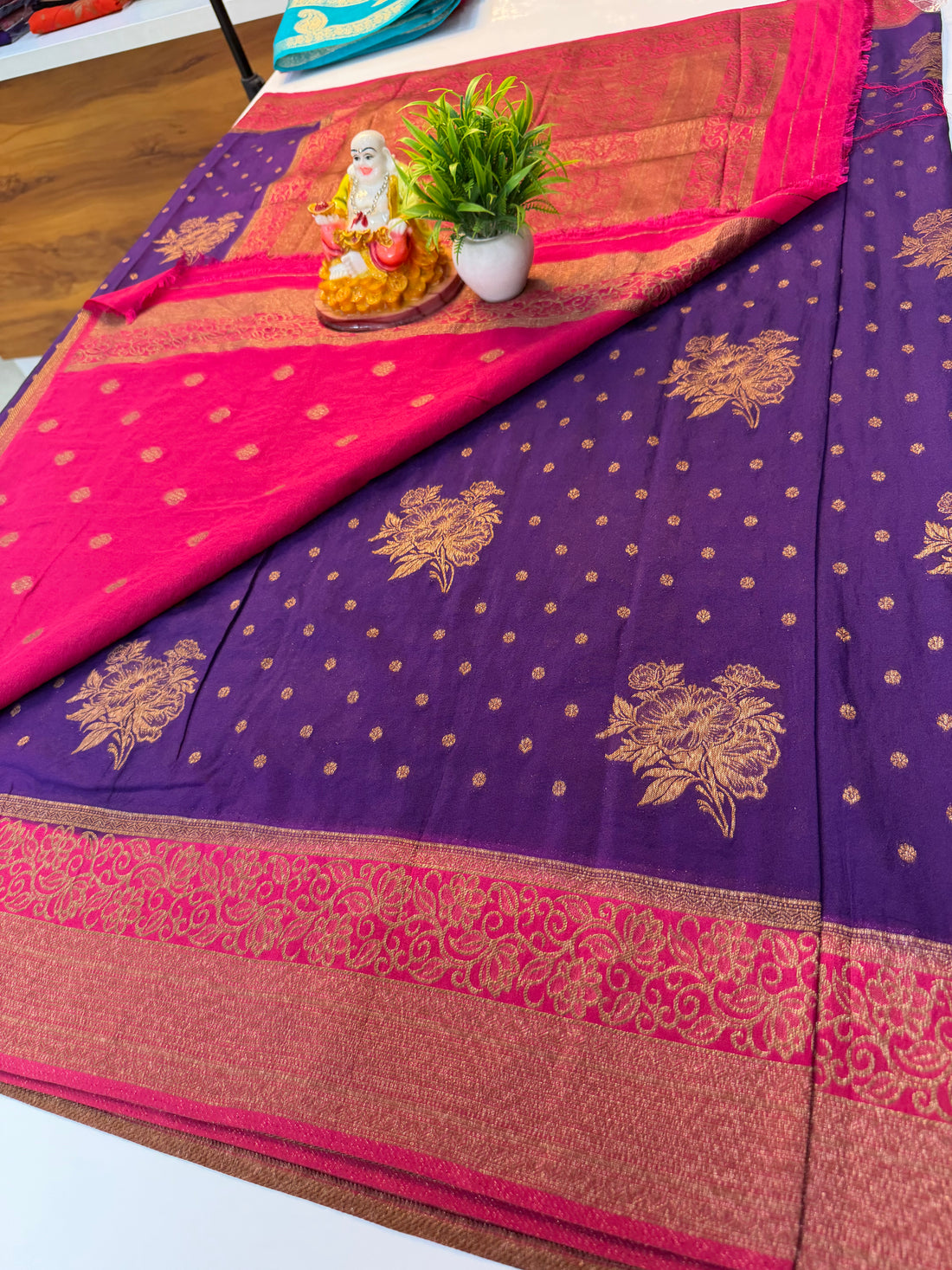 Premium Georgette Saree with Coco Zari Buttas & Beautiful Designer Border | Padmavathi Silks and Sarees…