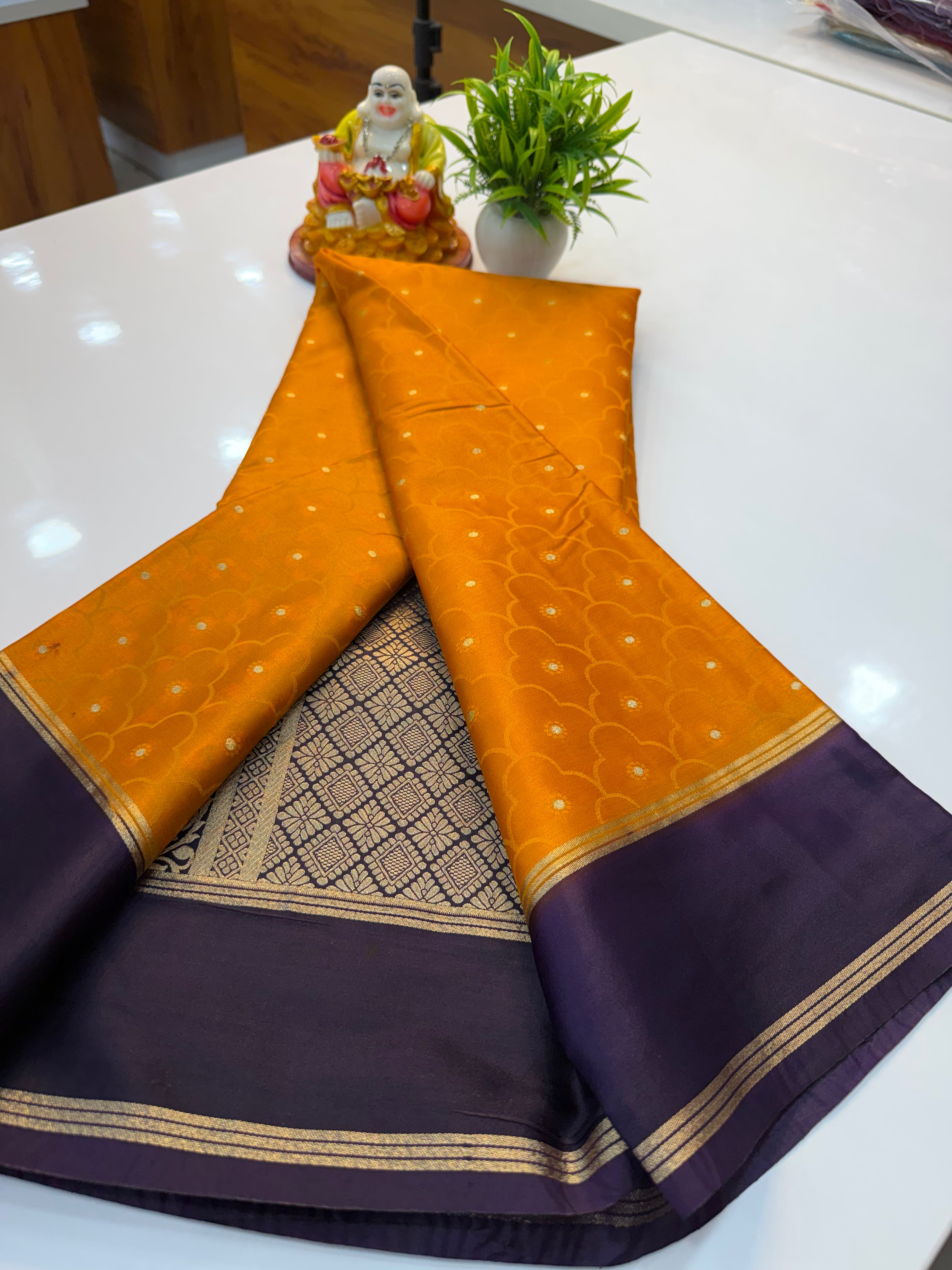 Premium Gajji Silk Saree with Elegant Buttas & Rich Pallu | Festive Wear | Padmavathi Silks and Sarees