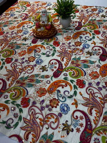 Premium Kalamkari Natural Crepe Silk Blouse