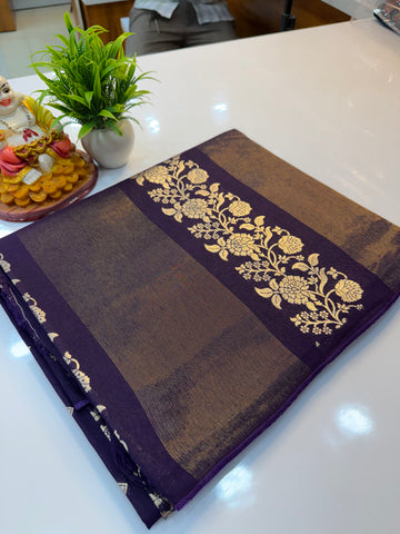 Premium Semi Viscose Saree with Meenakari Pattern | Rich Pallu & Butta Blouse | Padmavathi Silks and Sarees…