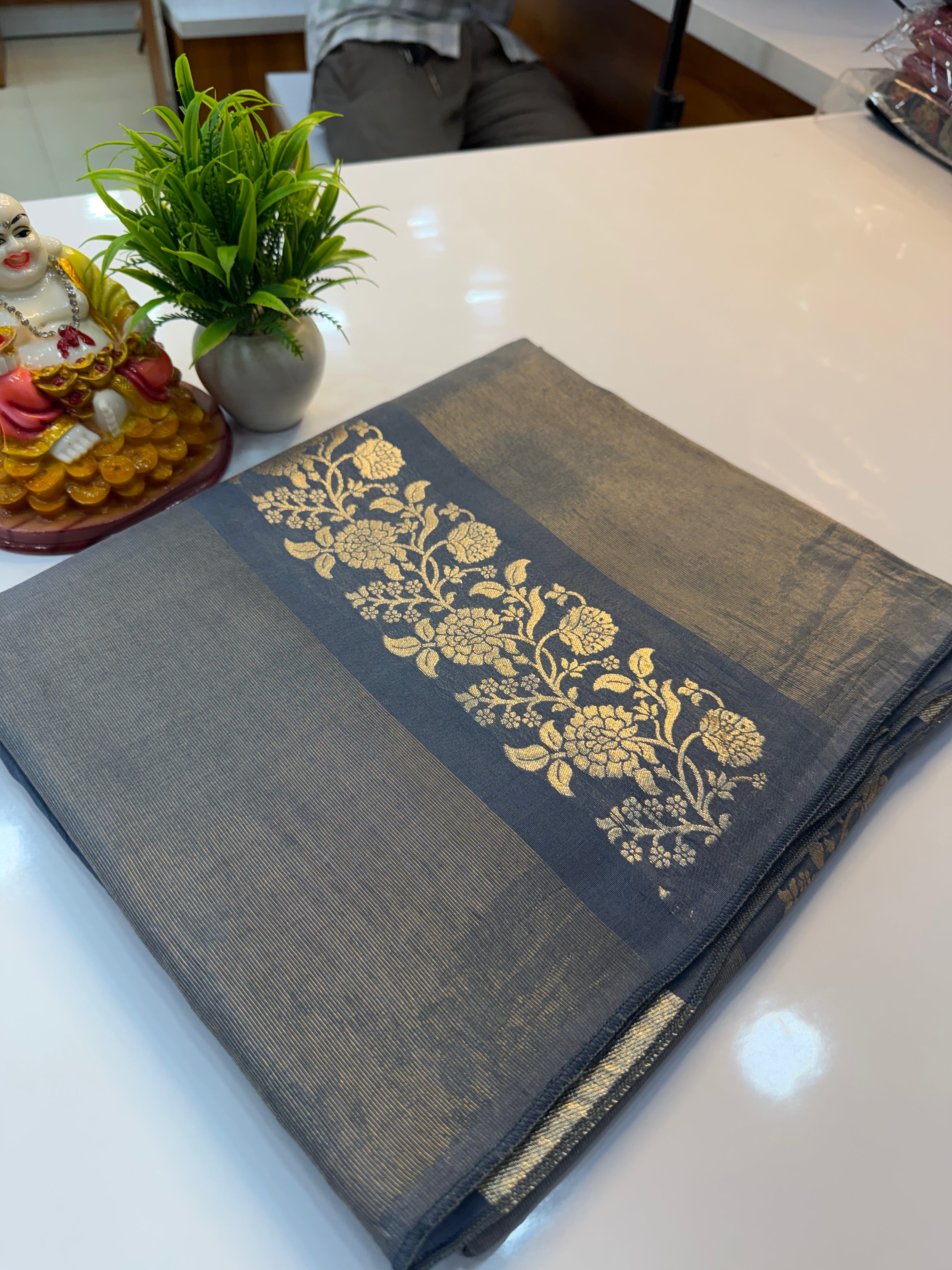 Premium Semi Viscose Saree with Meenakari Pattern | Rich Pallu & Butta Blouse | Padmavathi Silks and Sarees…