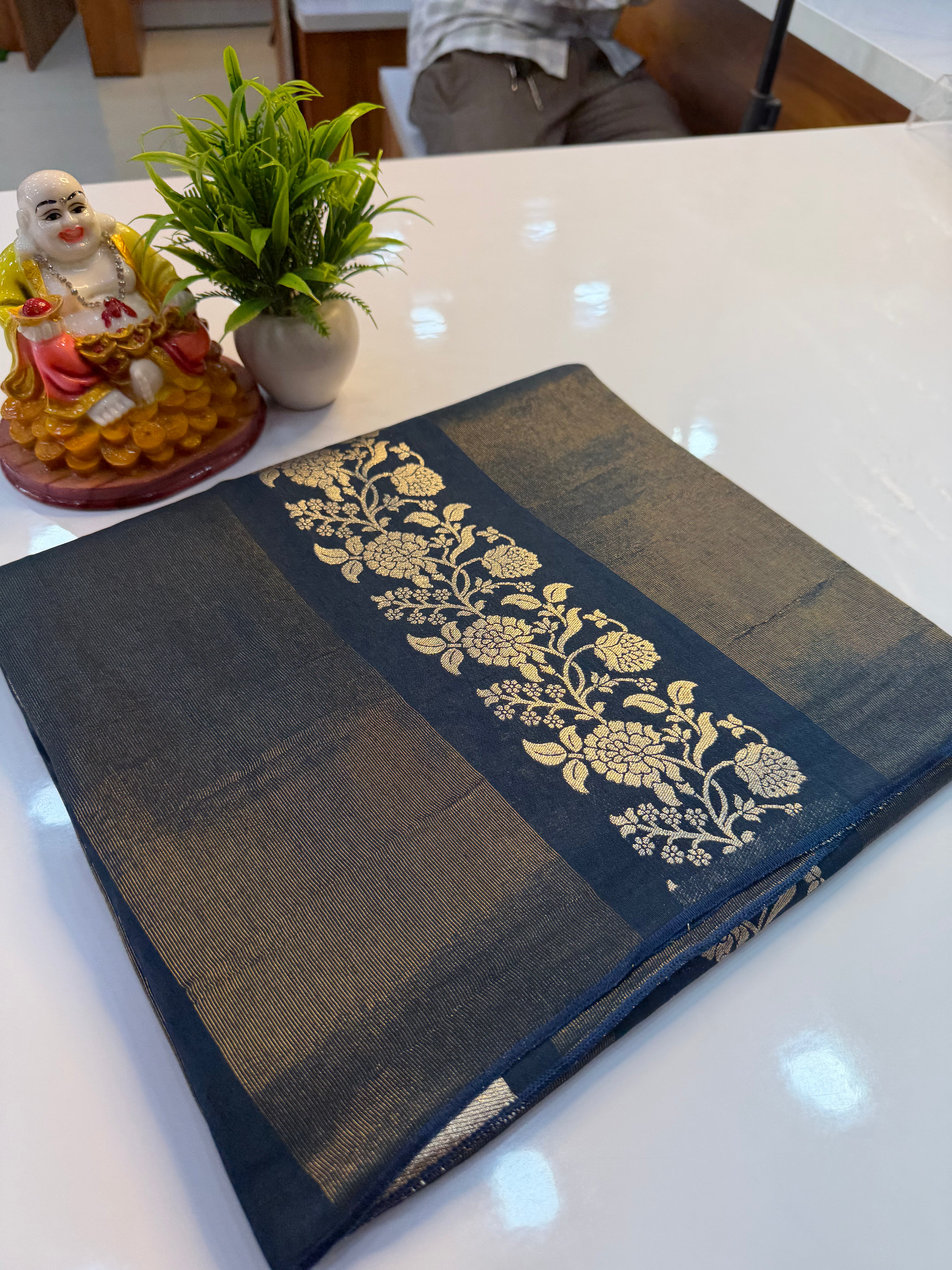 Premium Semi Viscose Saree with Meenakari Pattern | Rich Pallu & Butta Blouse | Padmavathi Silks and Sarees…