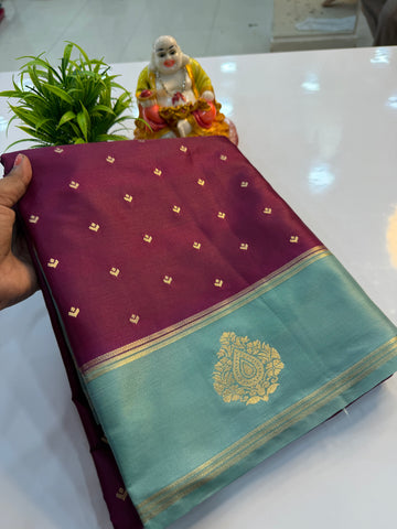 Premium Gajji Silk Saree with Buttas | Rich Pallu & Butta Blouse…